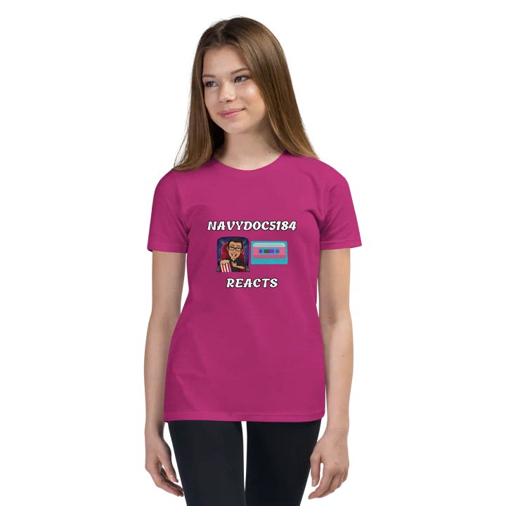 NavyDoc5184 Reacts Youth Tee product image (91)