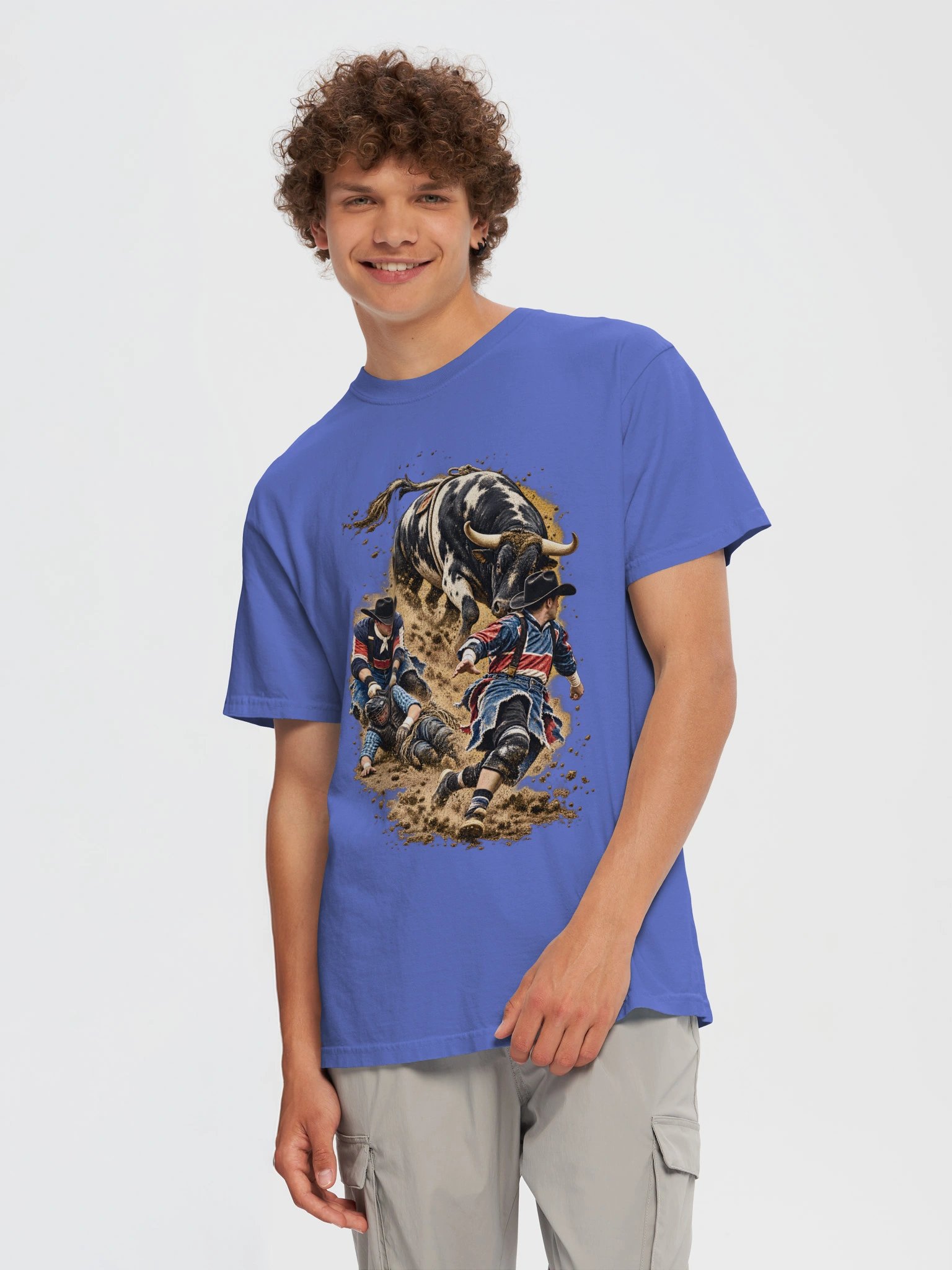 Rodeo Bullfighter Shirt — Into the Wreck Rescue Tee | Broken Roughstock™ product image (6)