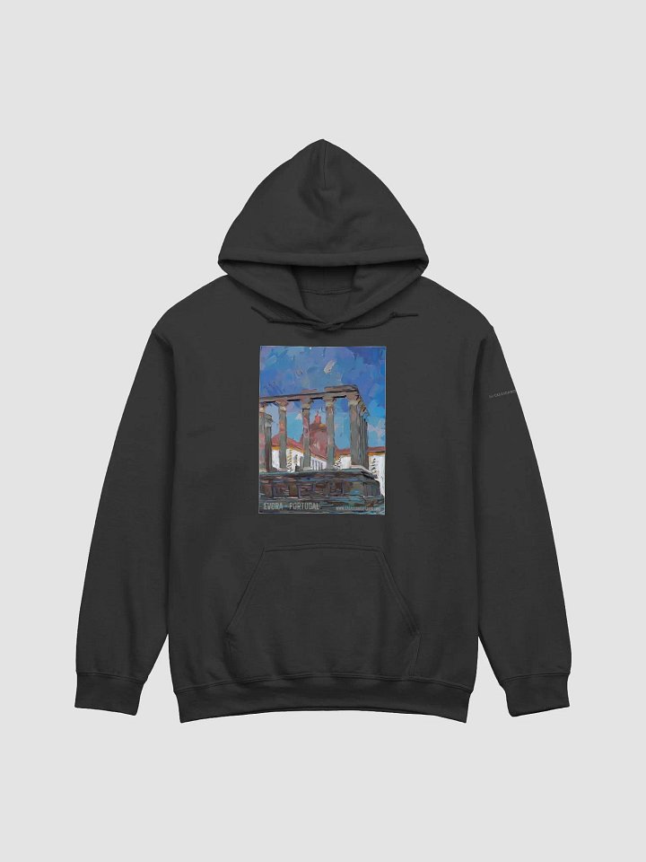 Classic Hoodie Oil Painting Évora Roman Temple product image (1)