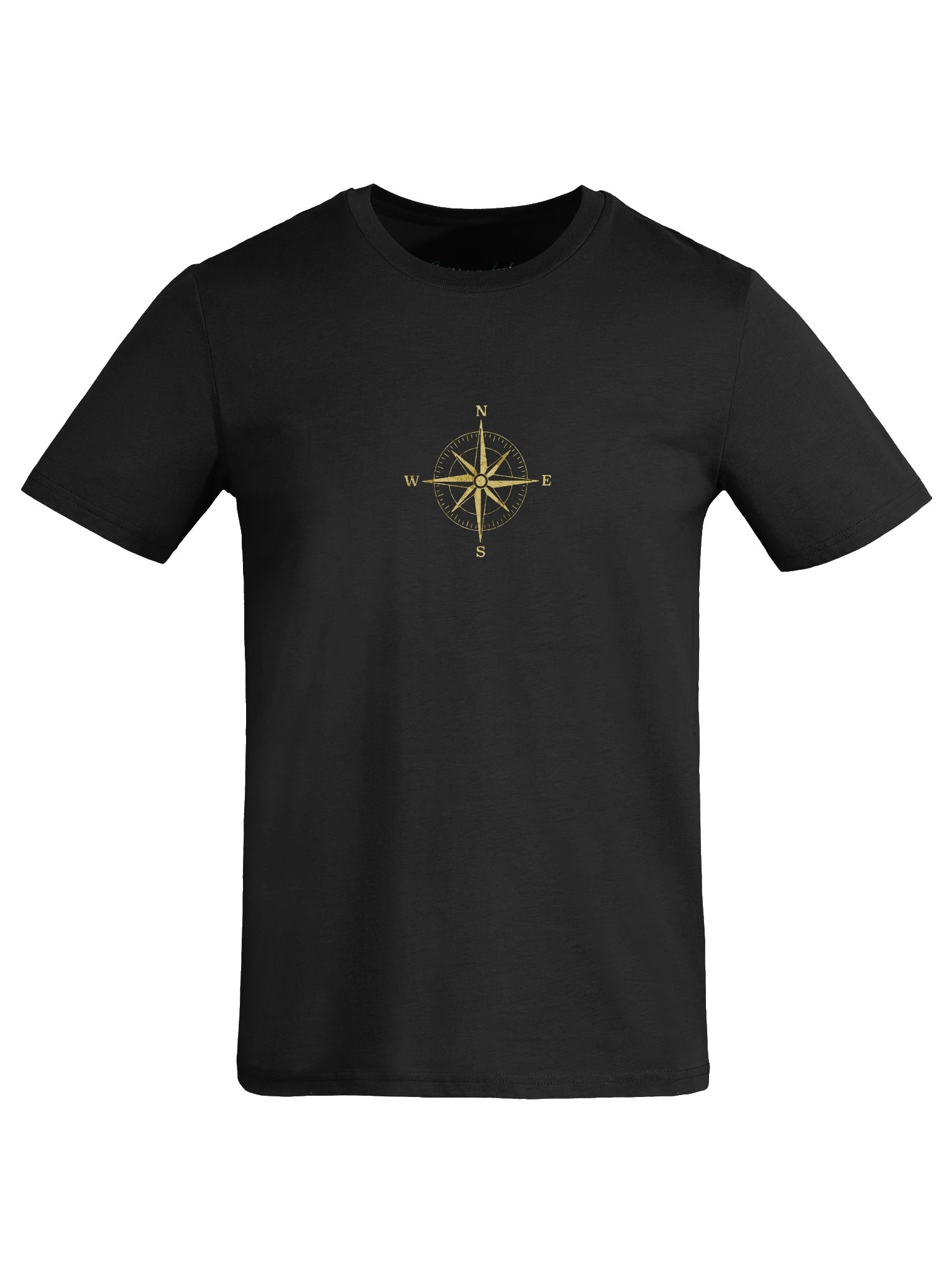 Compass - Gold Minimalist | Organic Cotton T-Shirt | 10 Colors product image (7)
