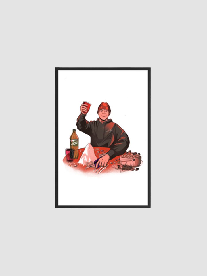 Goblin Party Wood Framed XL Poster product image (1)