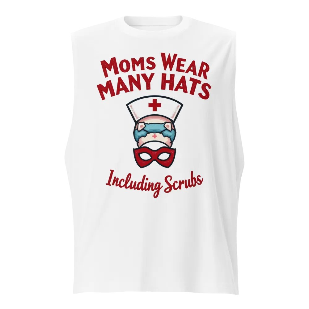Superhero Nurse Mom Muscle Tank product image (1)