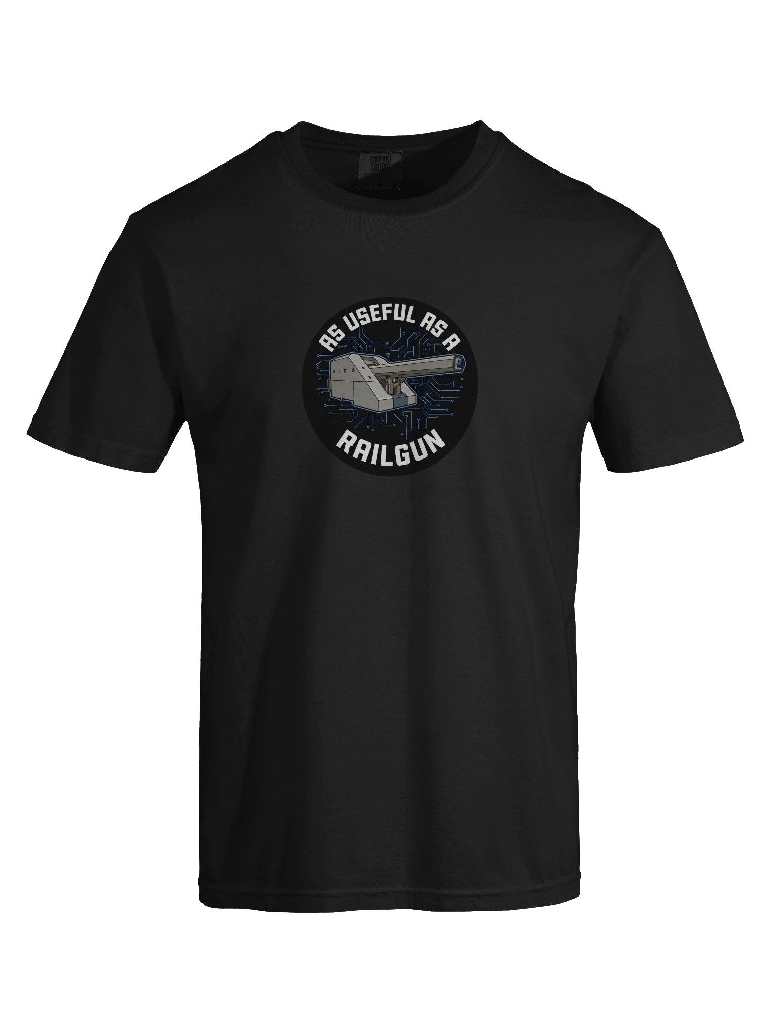 As Useful as a Railgun Tee — TG.TEE-01 product image (17)