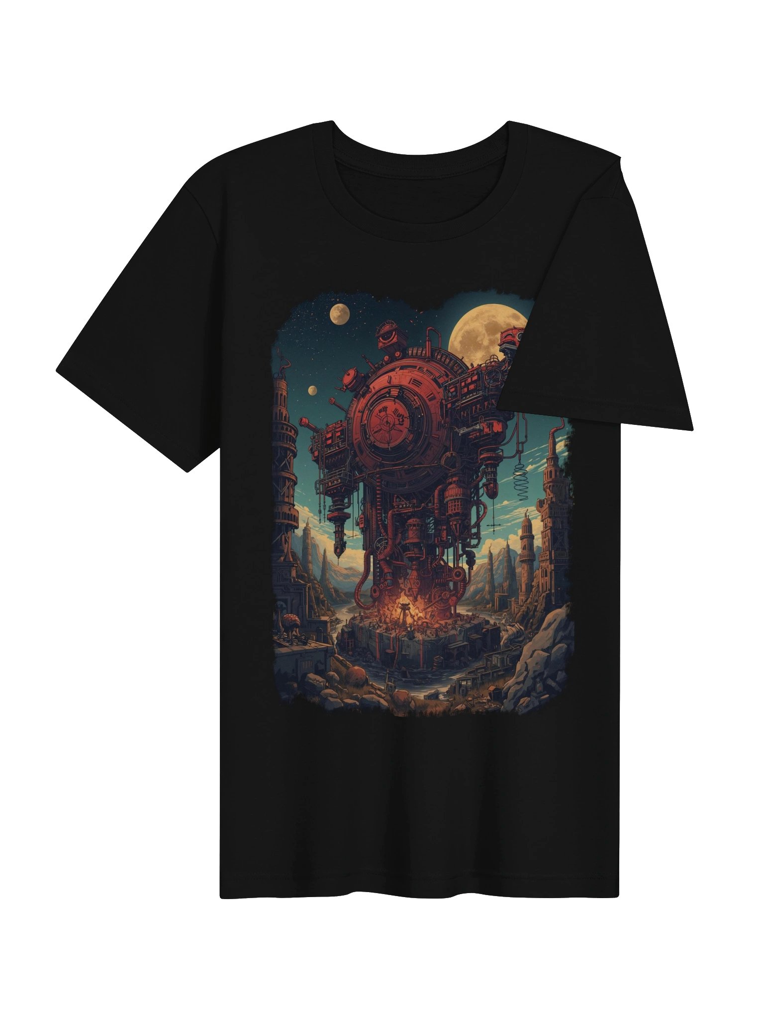 Retro-Futuristic Reactor Lightweight T-Shirt product image (7)