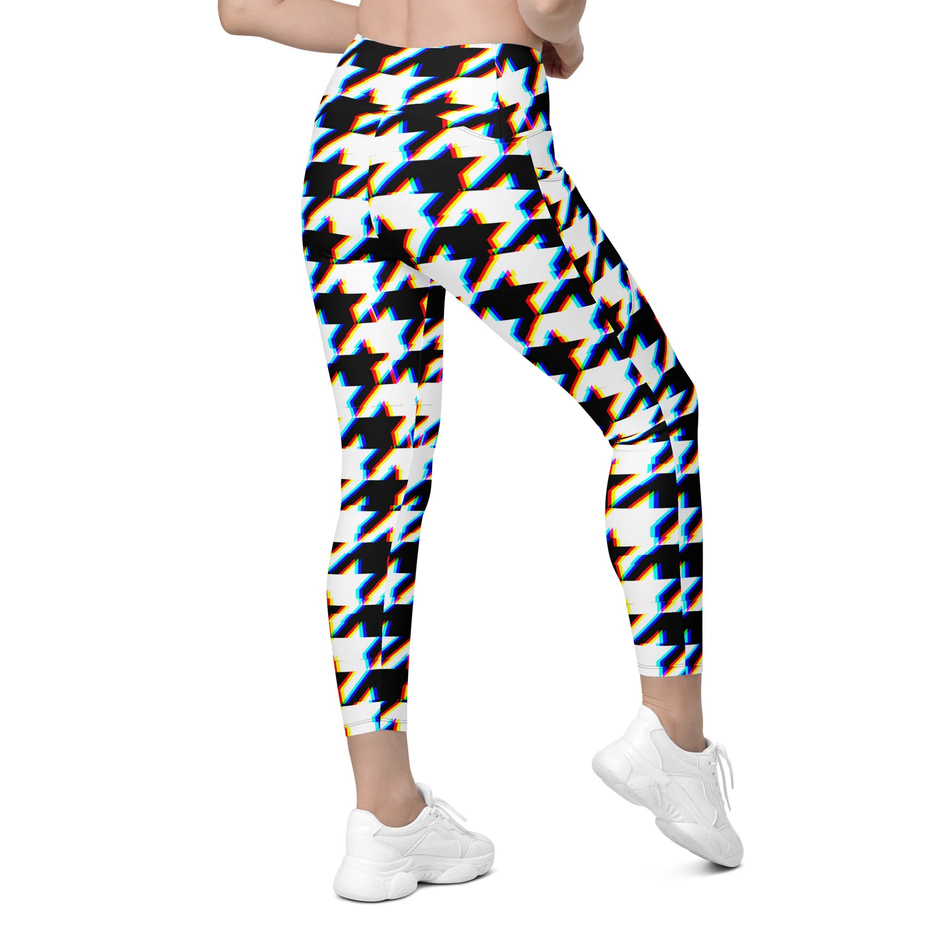 Houndsglitch - Crossover Leggings with Pockets product image (9)
