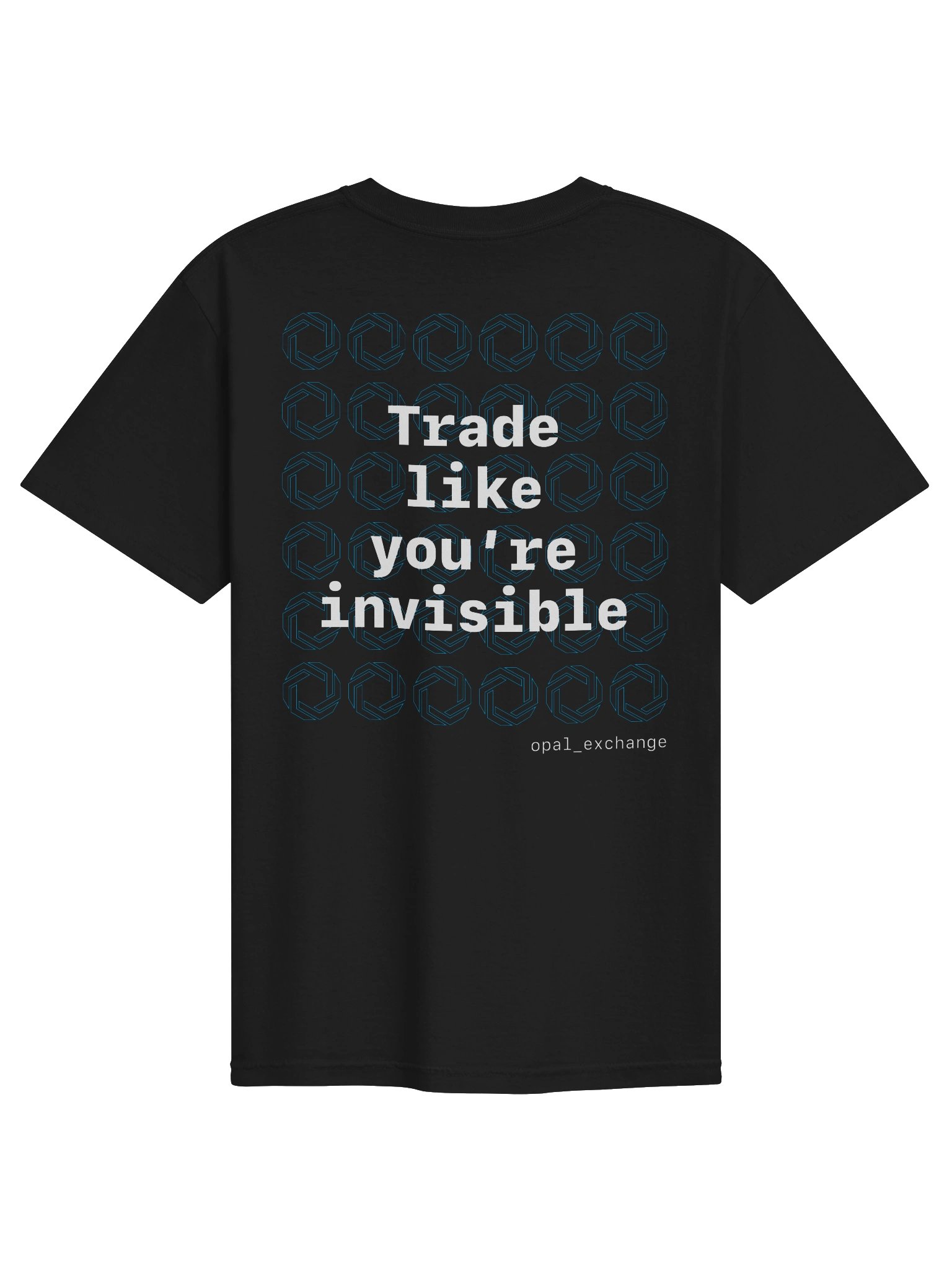 Opal Signature Heavyweight Tee – Black | Invisible Edition product image (4)