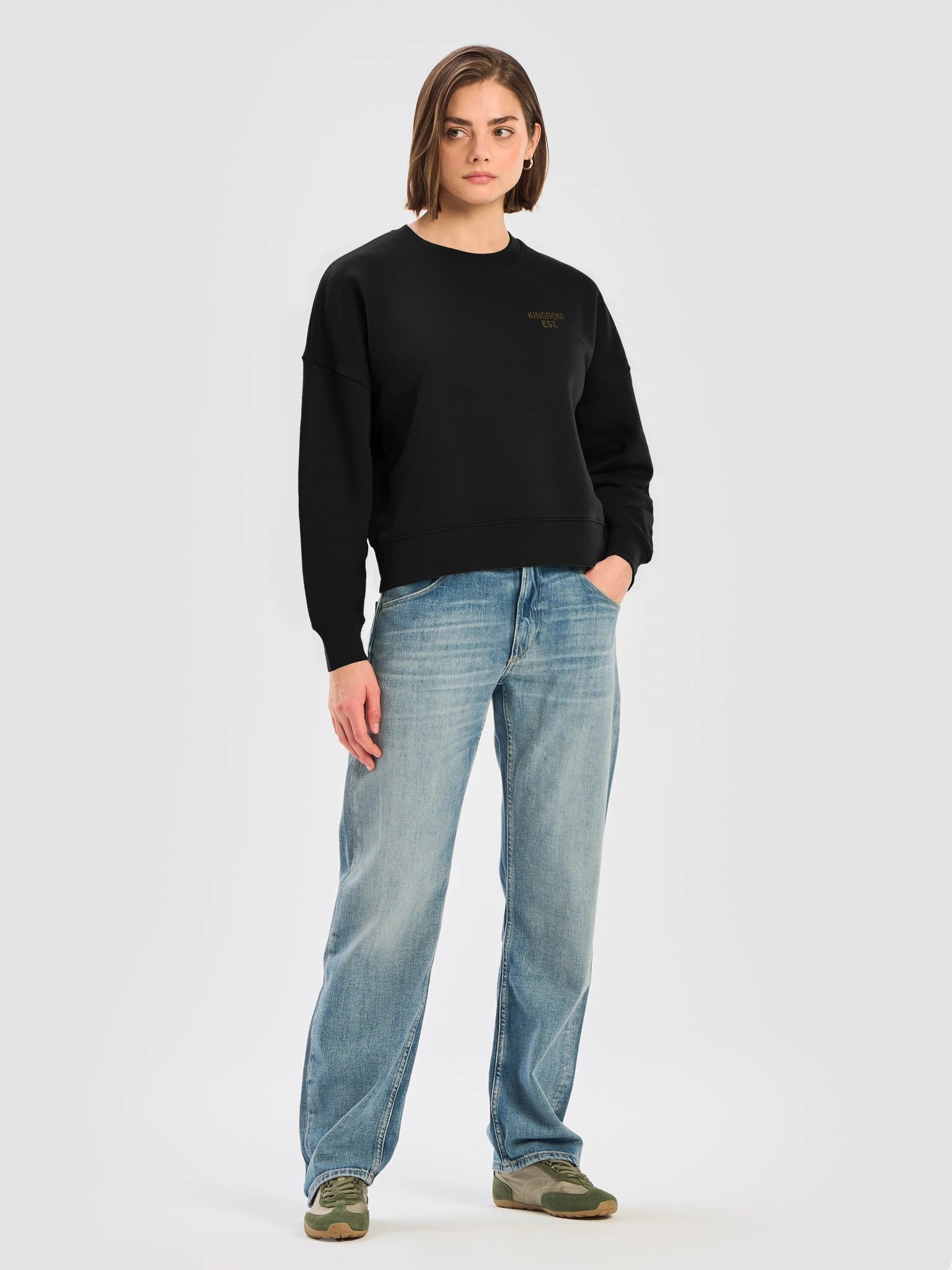 Stanley/Stella Women's Organic Crew Neck Sweatshirt product image (5)