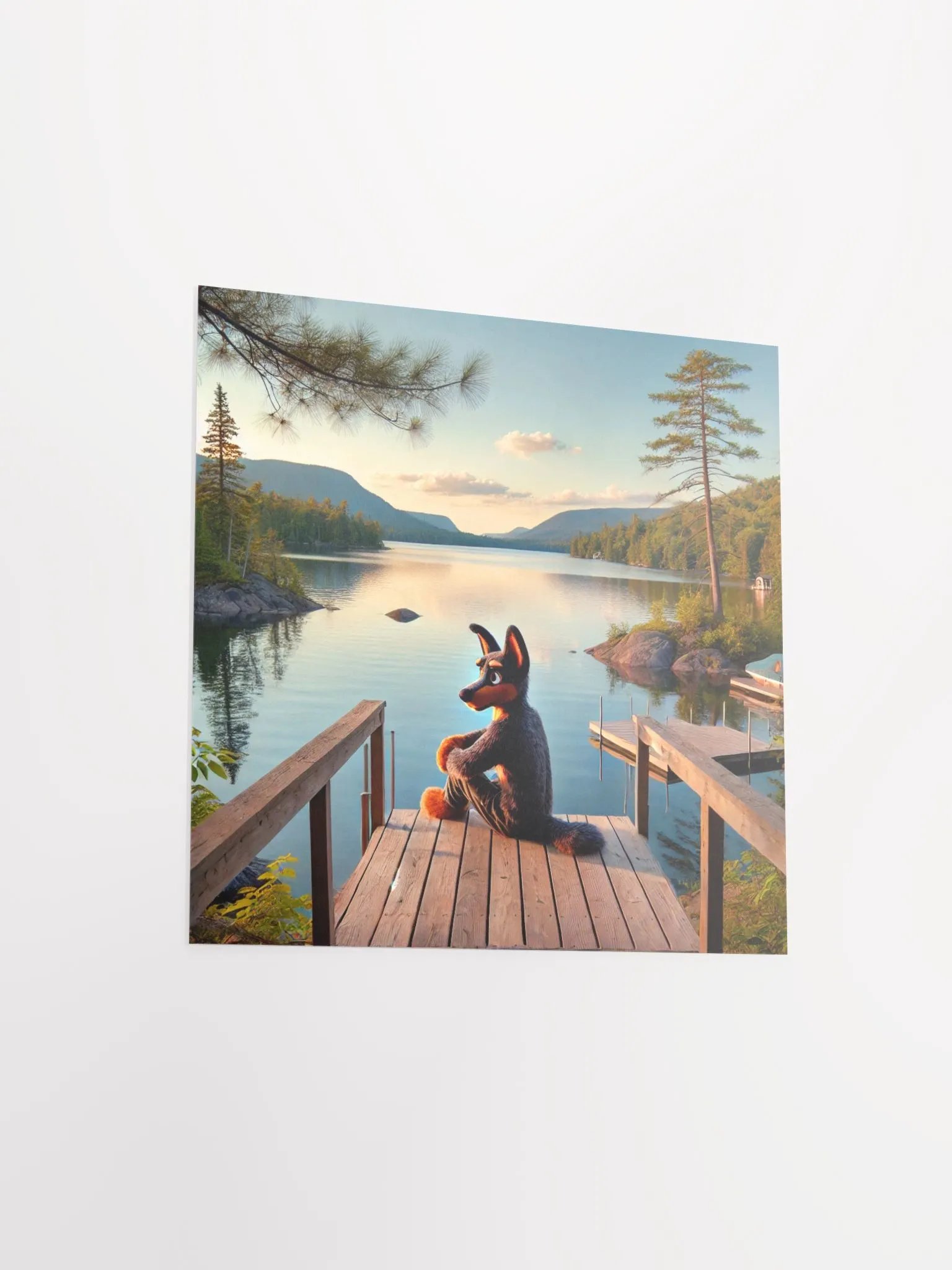 AI Generated Doberman Poster product image (12)