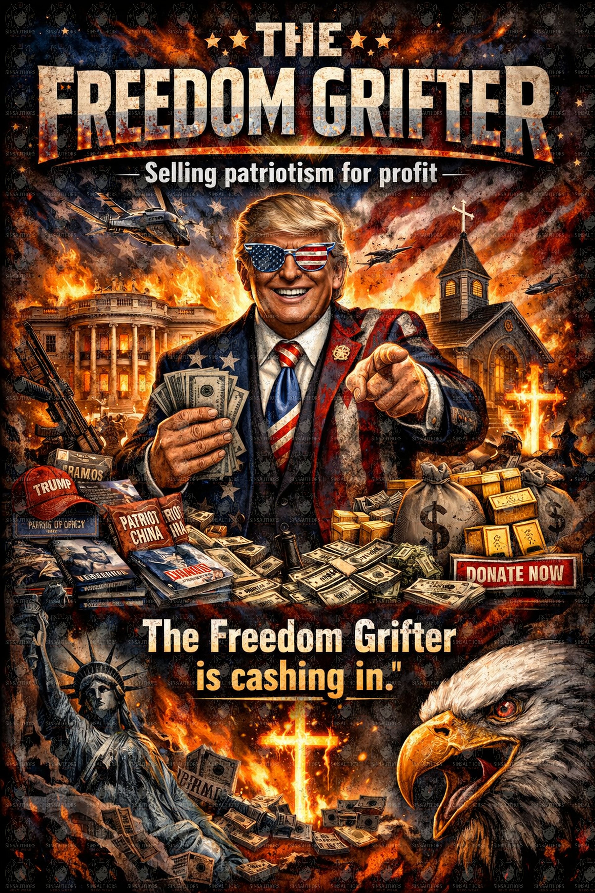 The Freedom Grifter — Anti-Trump Collection | Neko Wear™ Limited Edition product image (9)