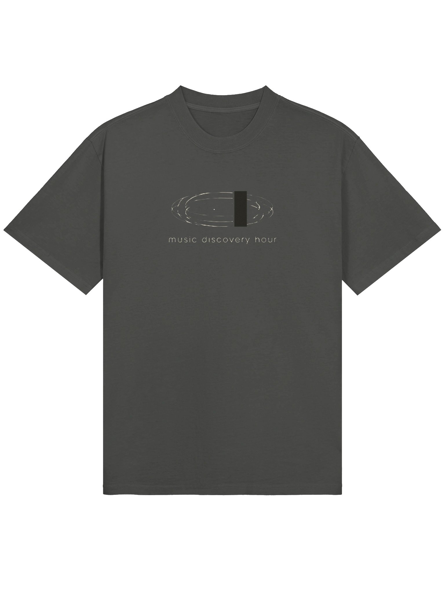 Record T-Shirt — Faded Coal product image (1)