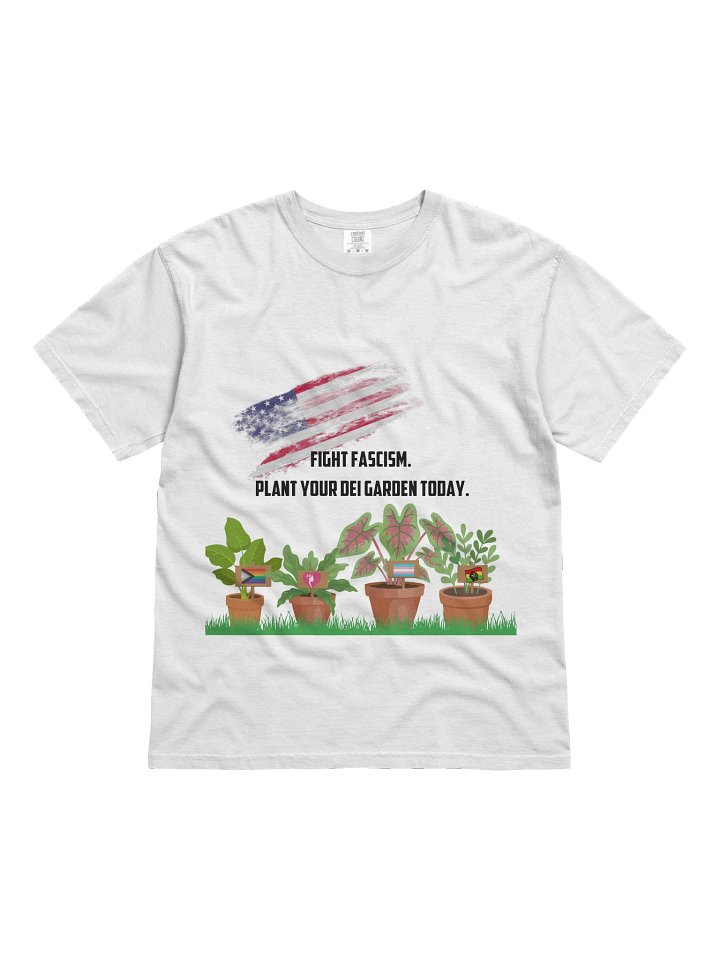 Fight Fascism DEI Garden T-Shirt product image (1)