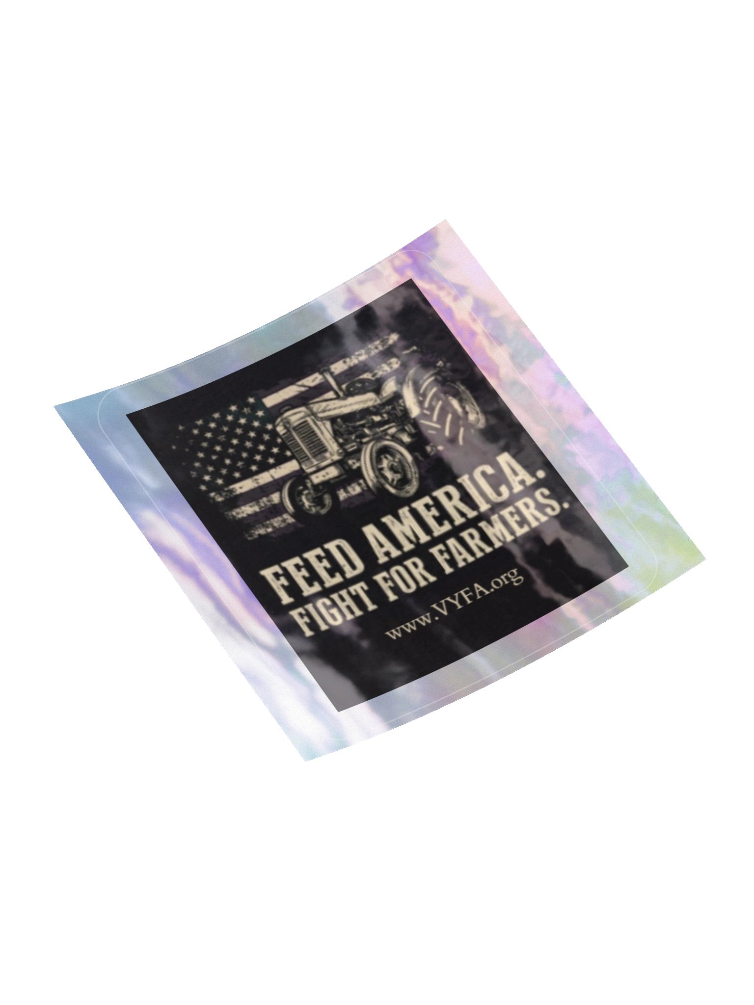 Feed American Holographic Sticker Sheet product image (12)