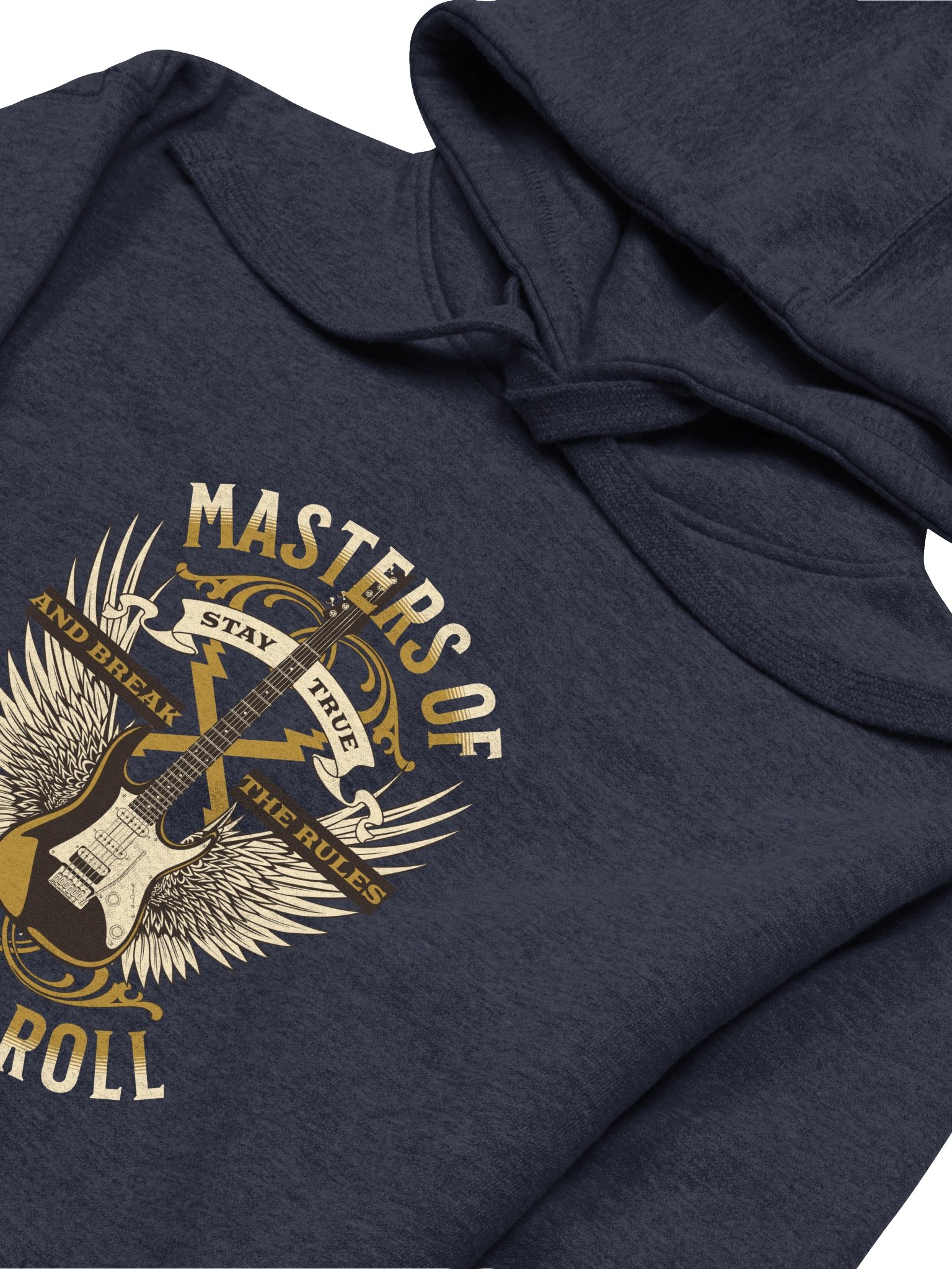 Stylish Streetwear Hoodie for Rock & Roll Guitar Enthusiasts product image (3)