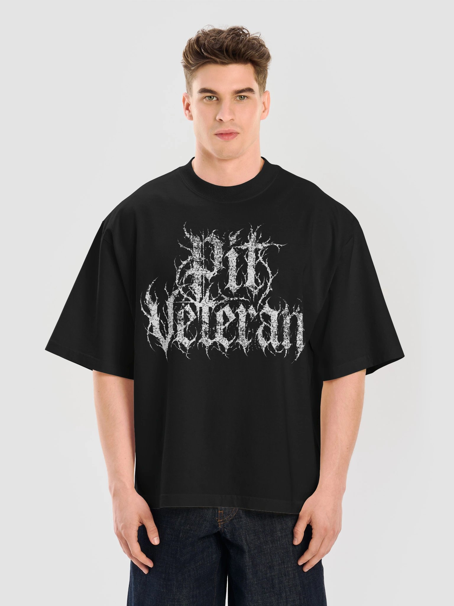 PIT VETERAN — Heavyweight Oversized Tee product image (5)