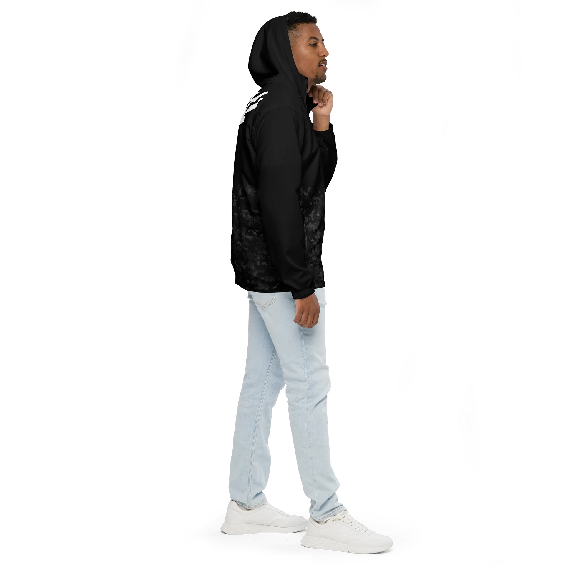 Dis Camo Windbreaker - White product image (5)