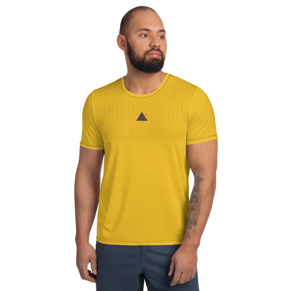 Awestruck Yellow Armor Athletic Tee product image (6)