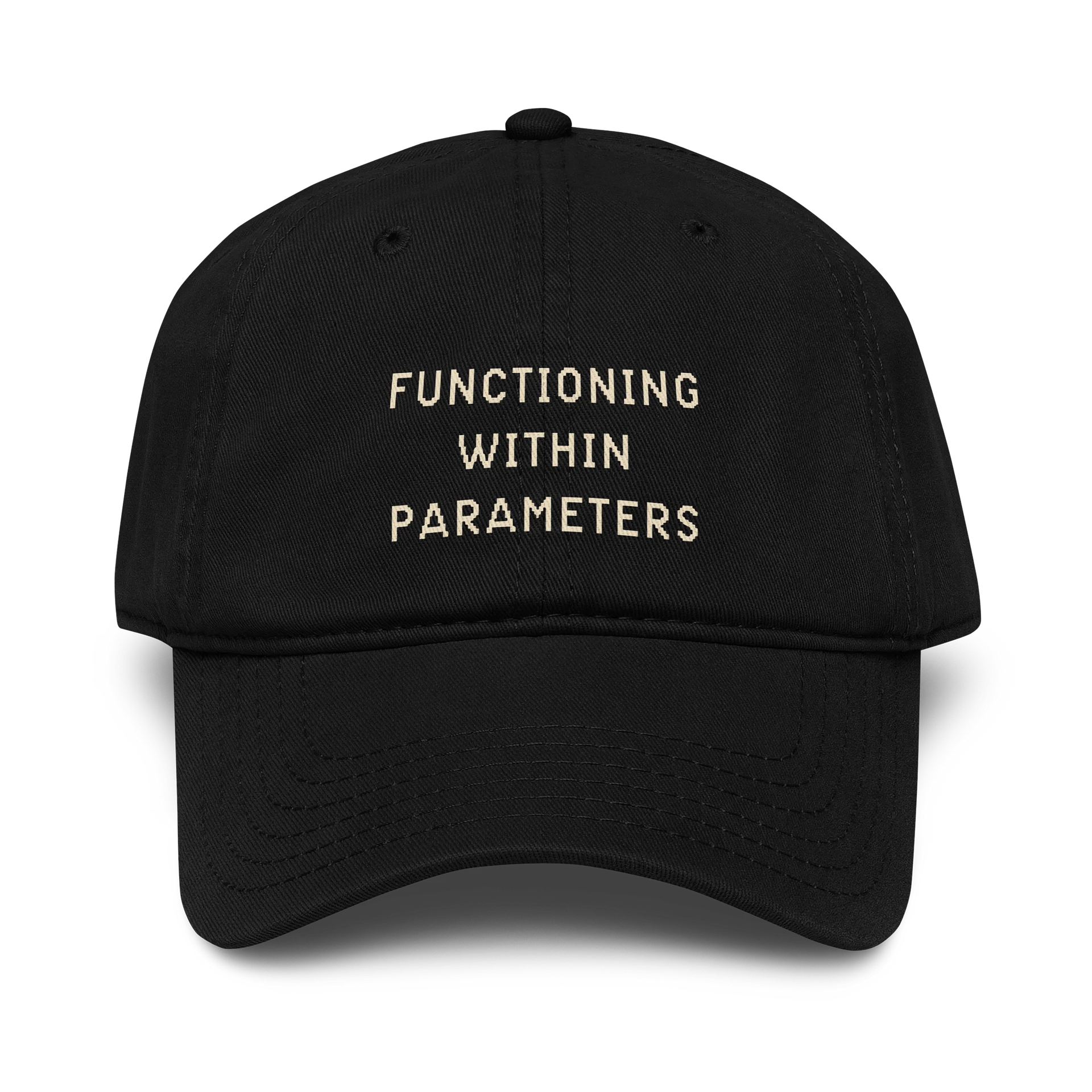 Functioning Within Parameters Hat | Chronic Illness & Spoonie Humor Cap product image (1)