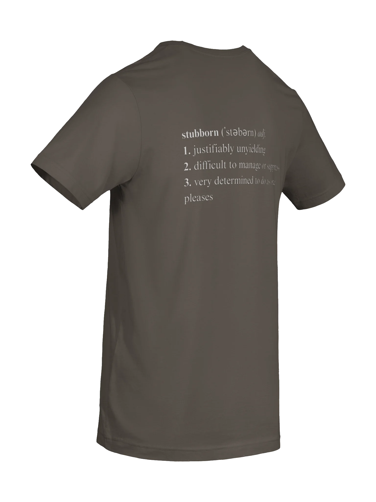 'Stubborn is my specialty tee product image (10)
