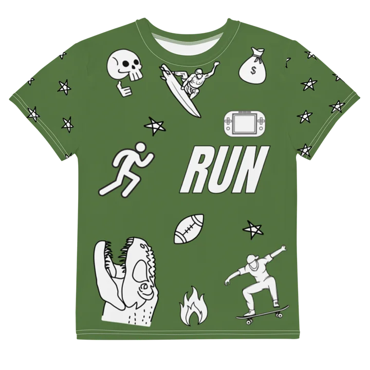 YOUTH Boys Tee - Fern Green product image (1)