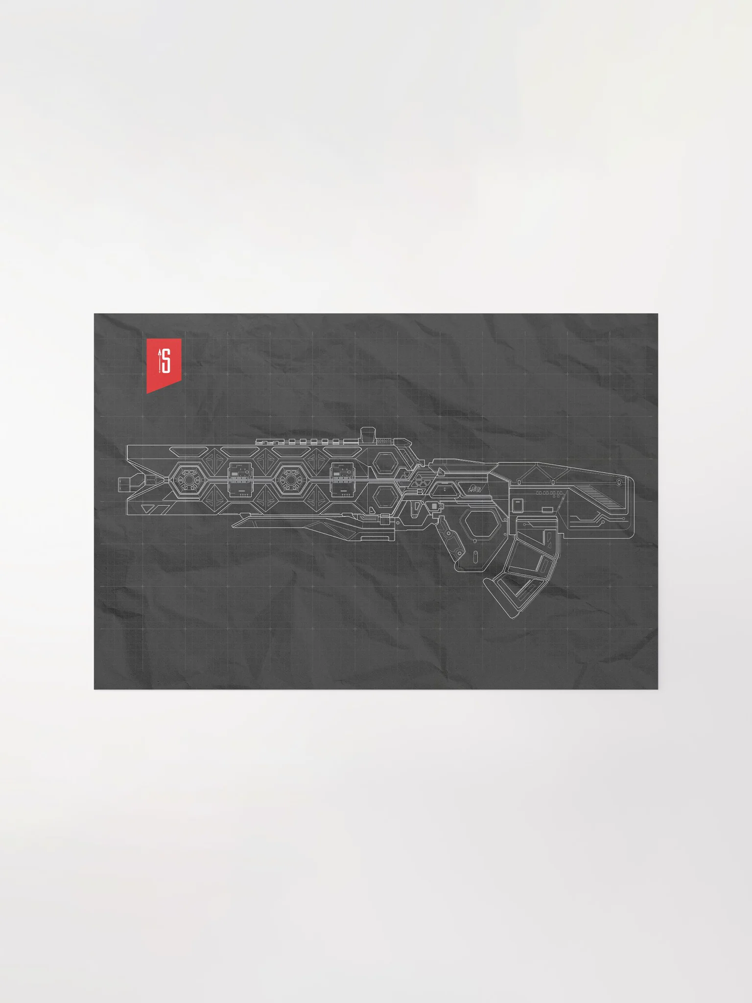 FLT.LN S4 // Schematic Poster product image (1)