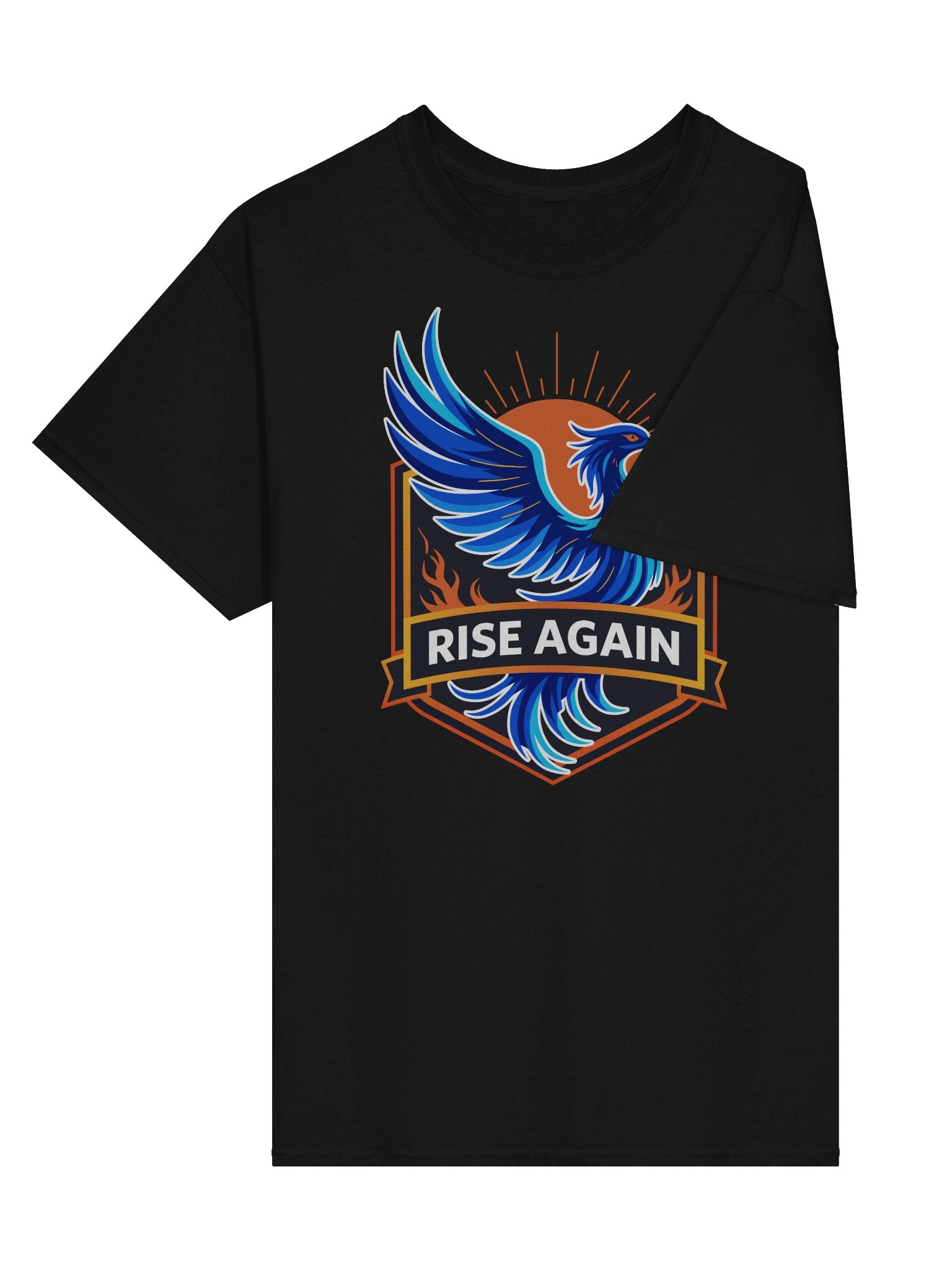 Rise Again – Phoenix Crest T-Shirt product image (20)