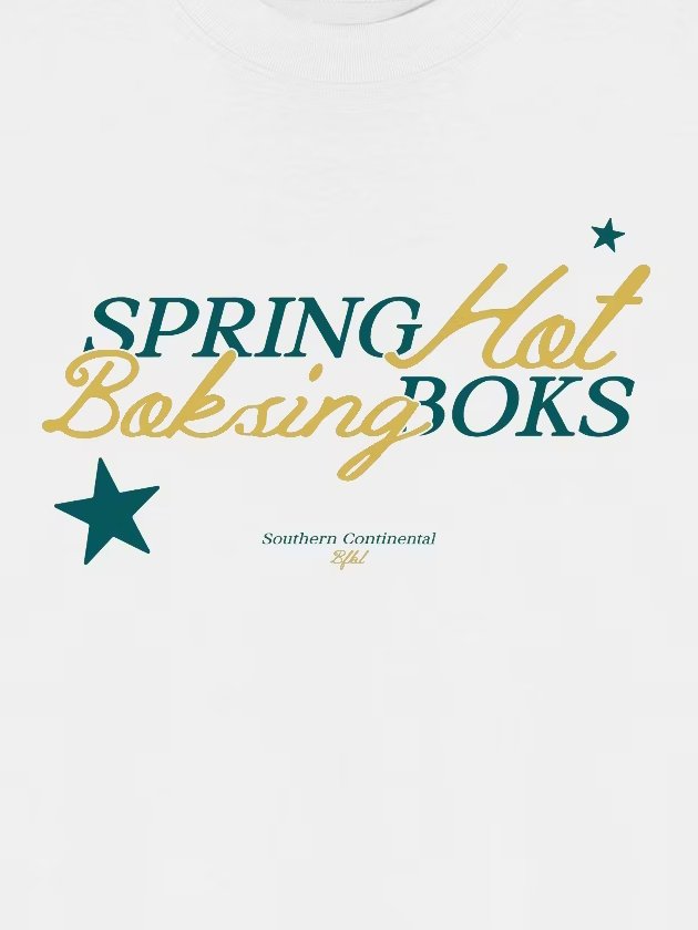 Johannesburg Springboks "Hot Boksing" Tee product image (2)