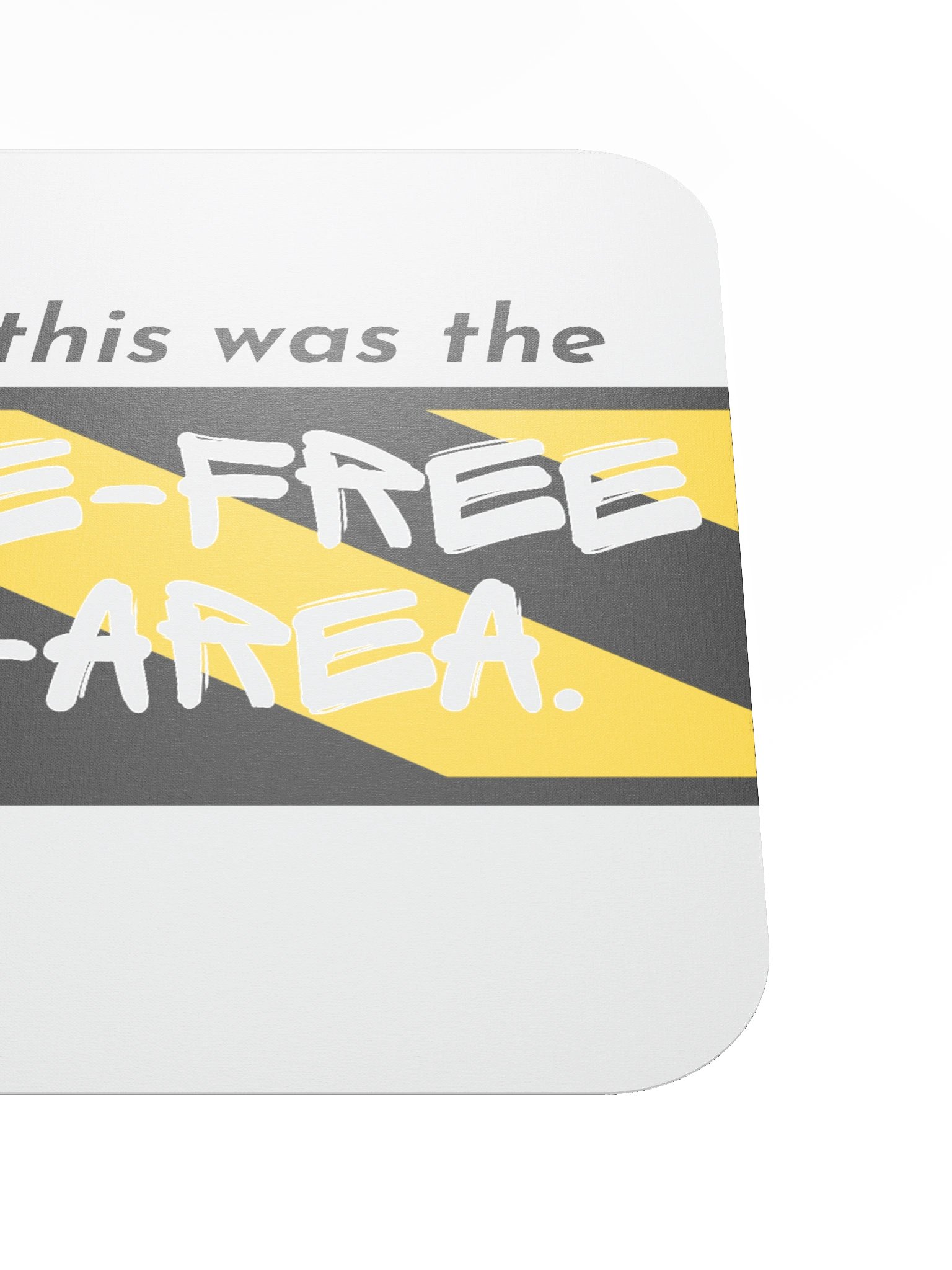 Damage Free Zone | Classic Mouse Pad product image (5)