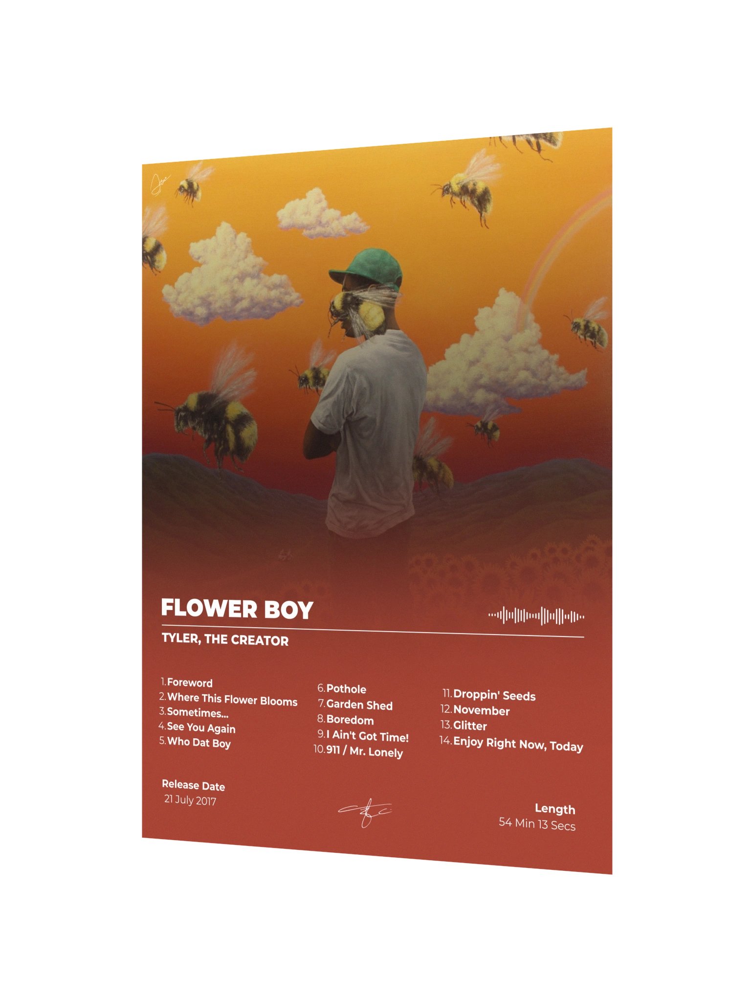 Flower Boy Album Cover Poster product image (3)
