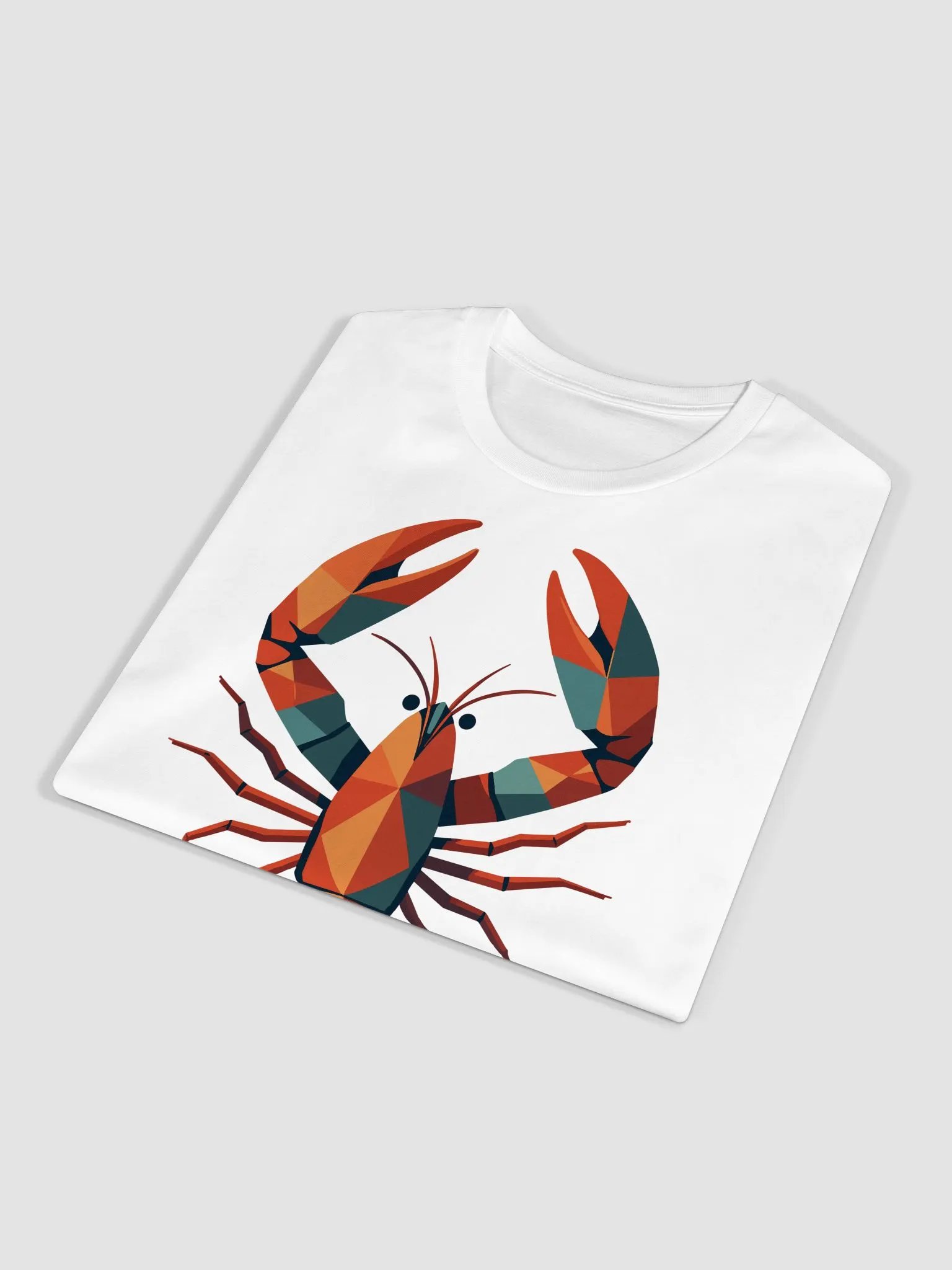 Abstract Lobster Geometry Unisex T-Shirt product image (5)