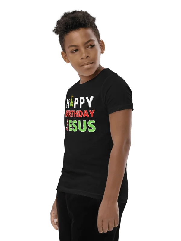 Happy Birthday Jesus Christmas Kids T-Shirt product image (7)