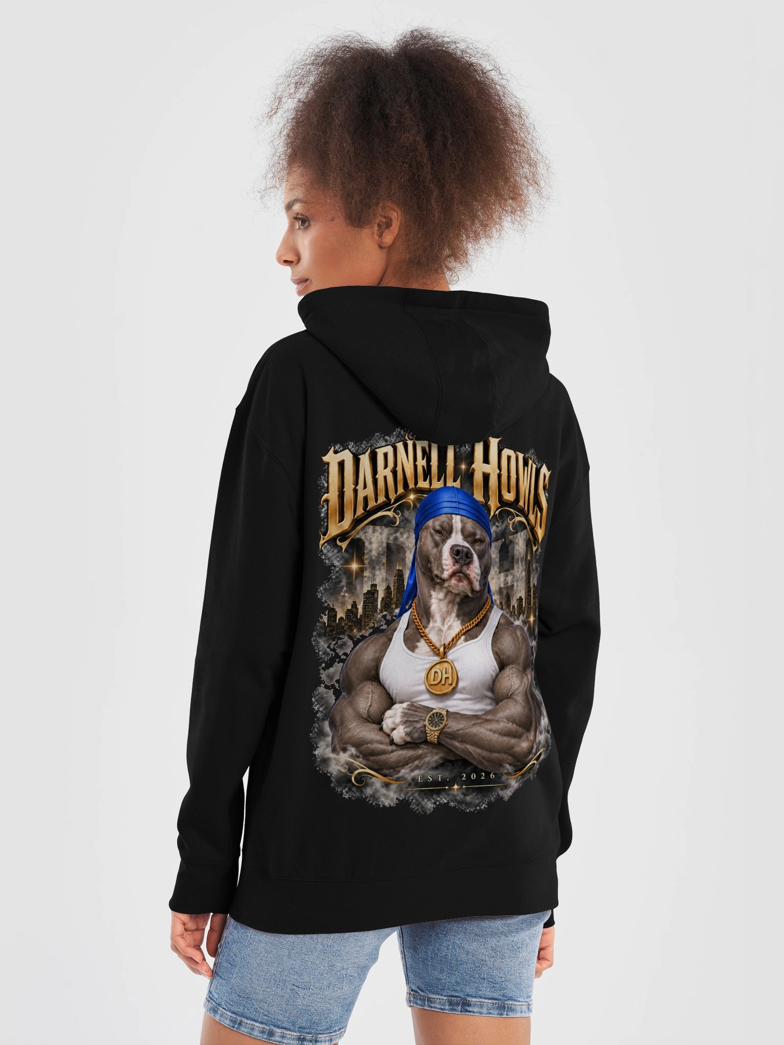 Darnell Howls Signature Hoodie (Unisex) product image (6)