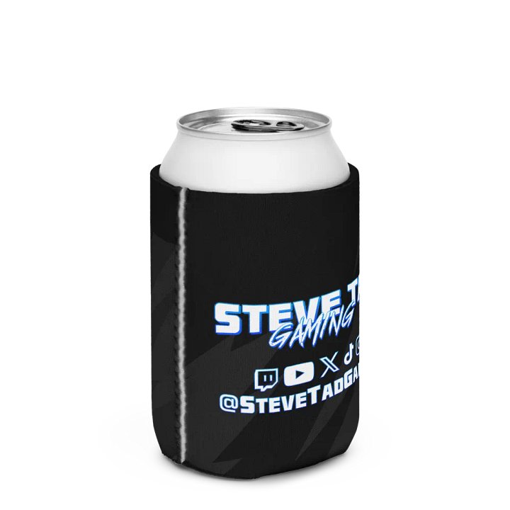 Steve Tad Gaming Black Can Coozi product image (2)