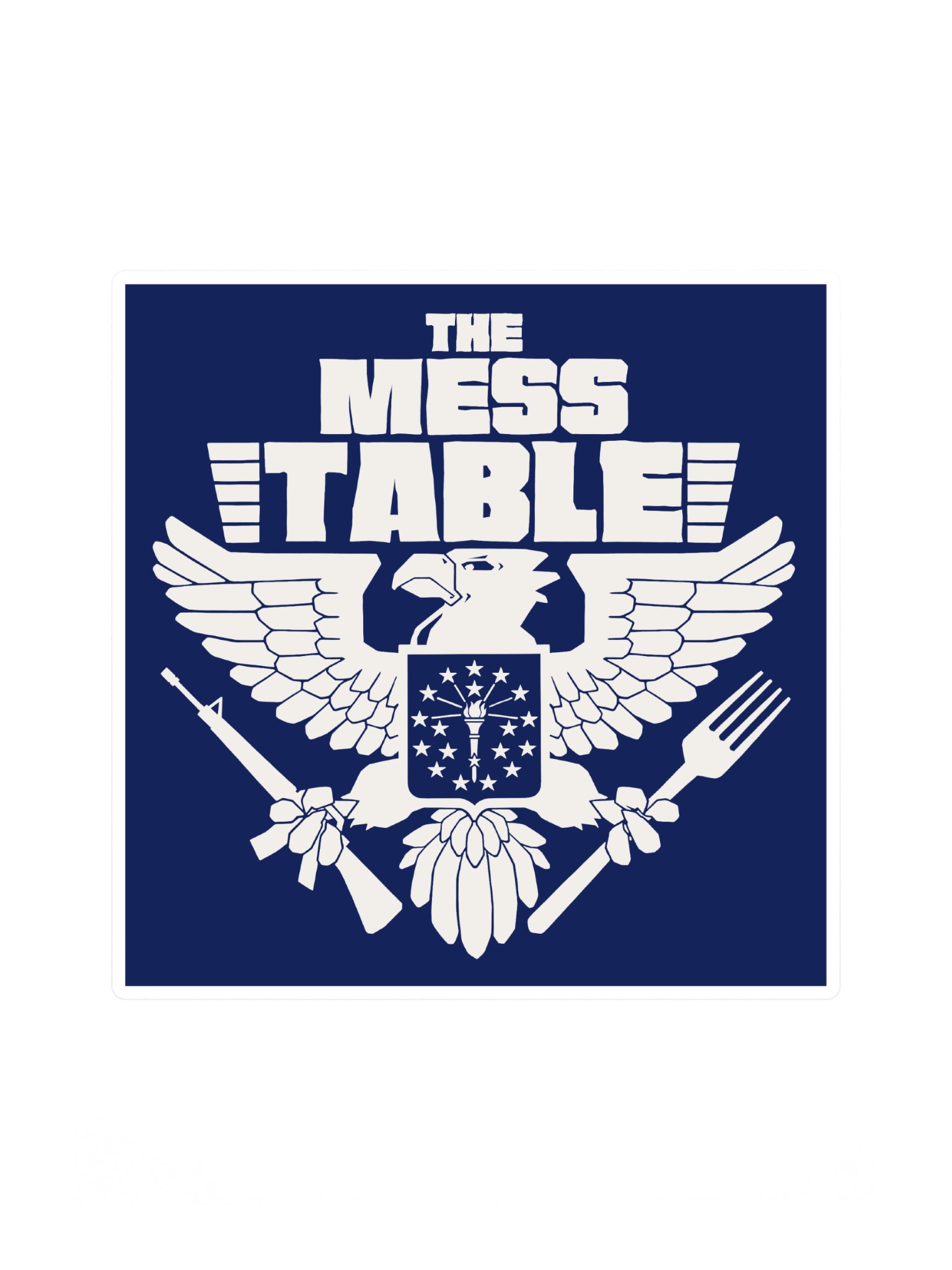 Sticker with Blue TMT Logo product image (3)