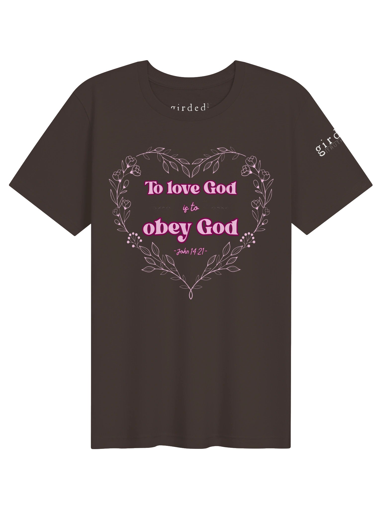 To Love Is To Obey John 14:21 Tee product image (1)