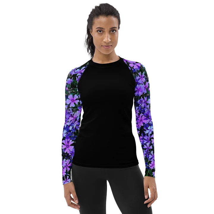 Purple Phlox Women's Rash Guard product image (1)