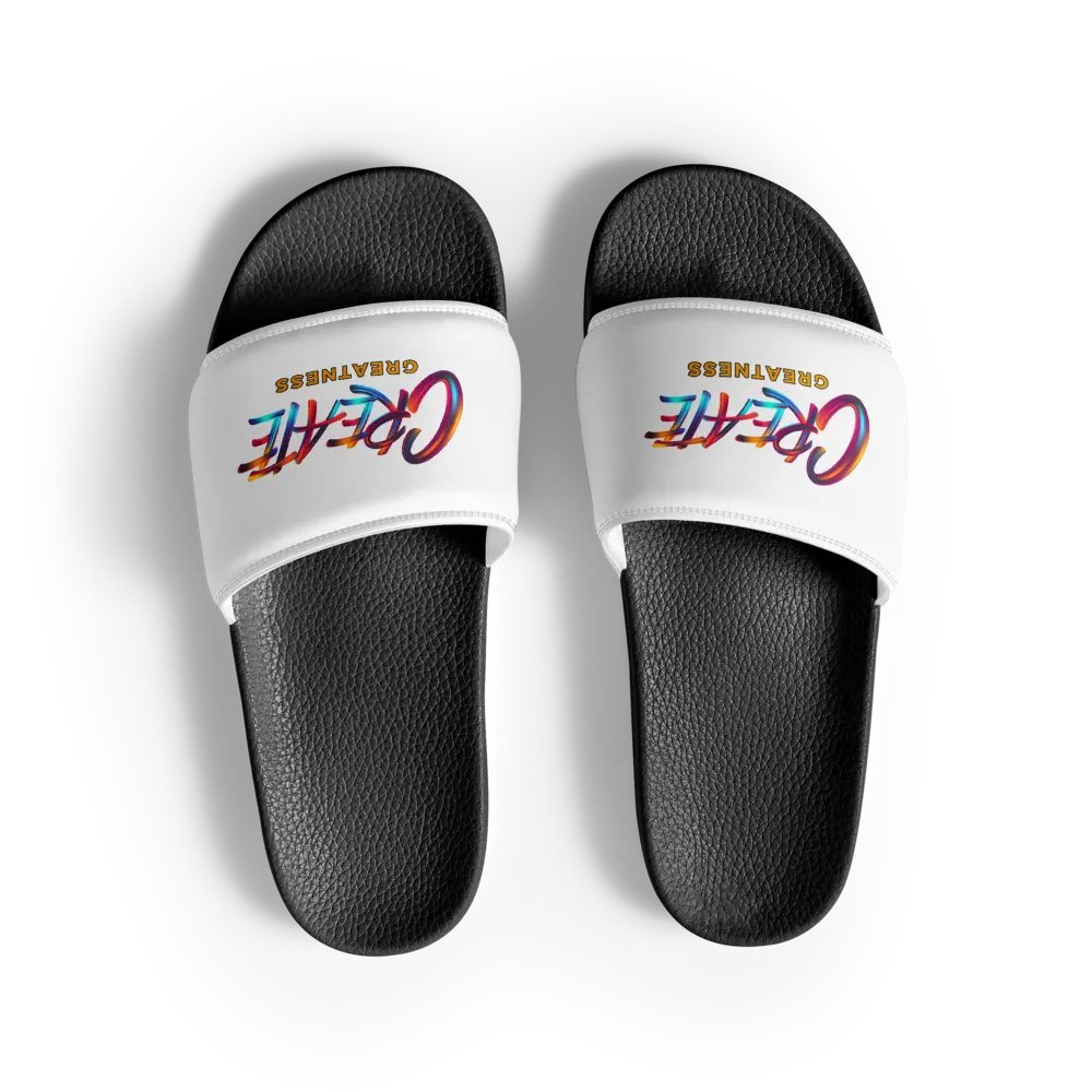 Create Greatness Women's Slides product image (1)