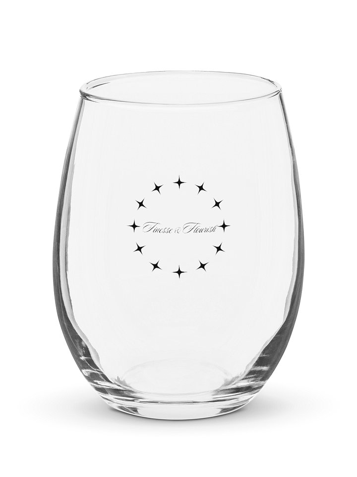 F&F Star Dial Stemless Wine Glass Set product image (1)