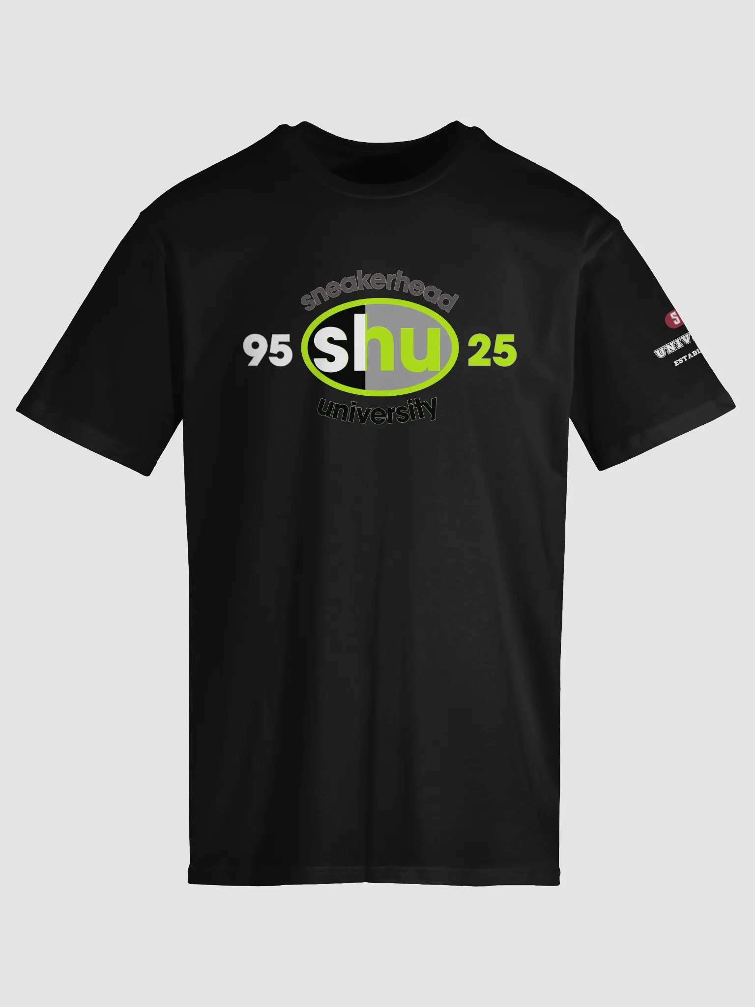 Sneakerhead University AM 95 Neon Split Oval T-Shirt Unisex product image (5)