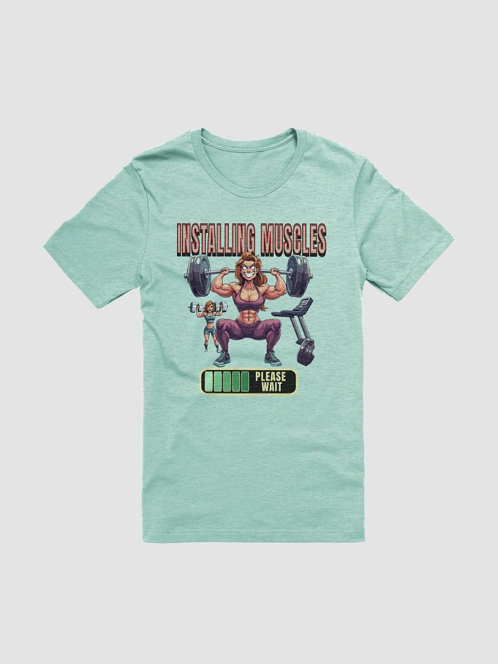 Installing Muscles Weightlifter Female Soft Tee product image (1)