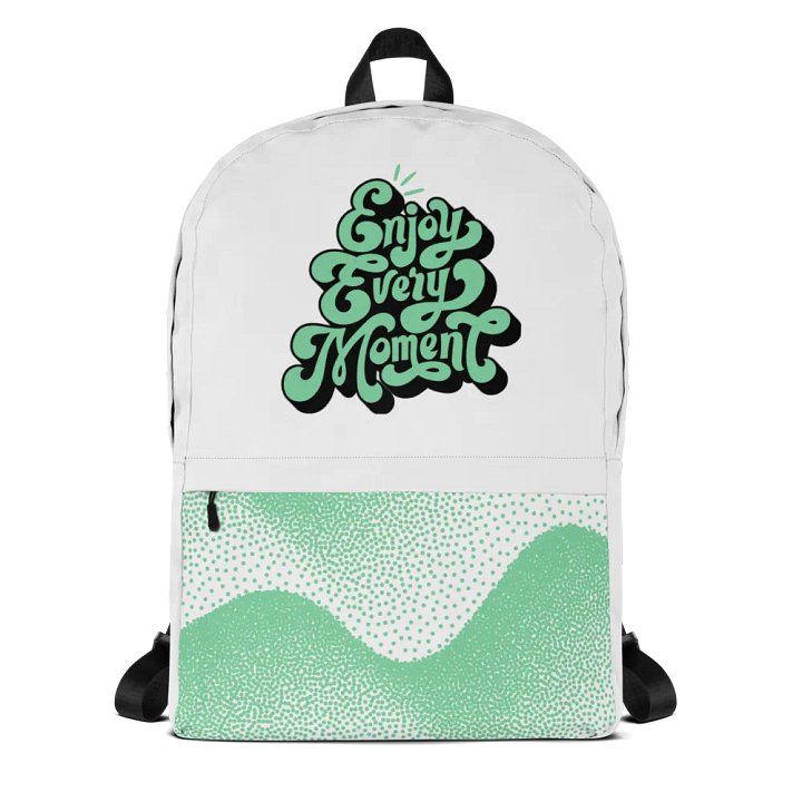Enjoy Every Moment All-Over Print Backpack product image (1)