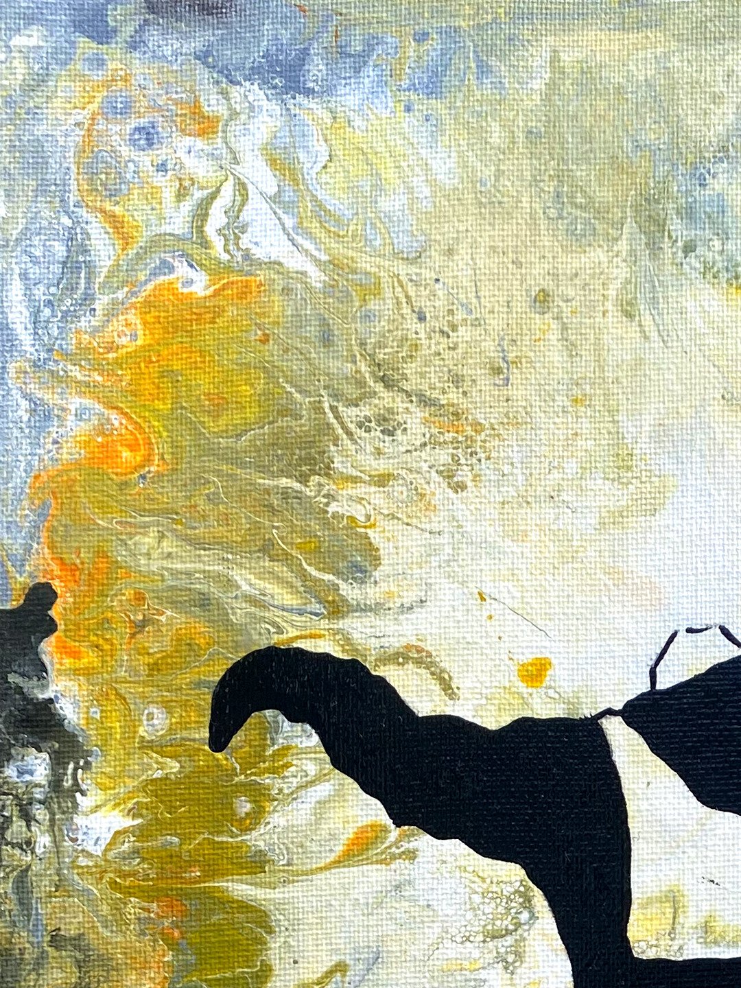 Salute The Sun (Goofy) - Original Painting product image (2)