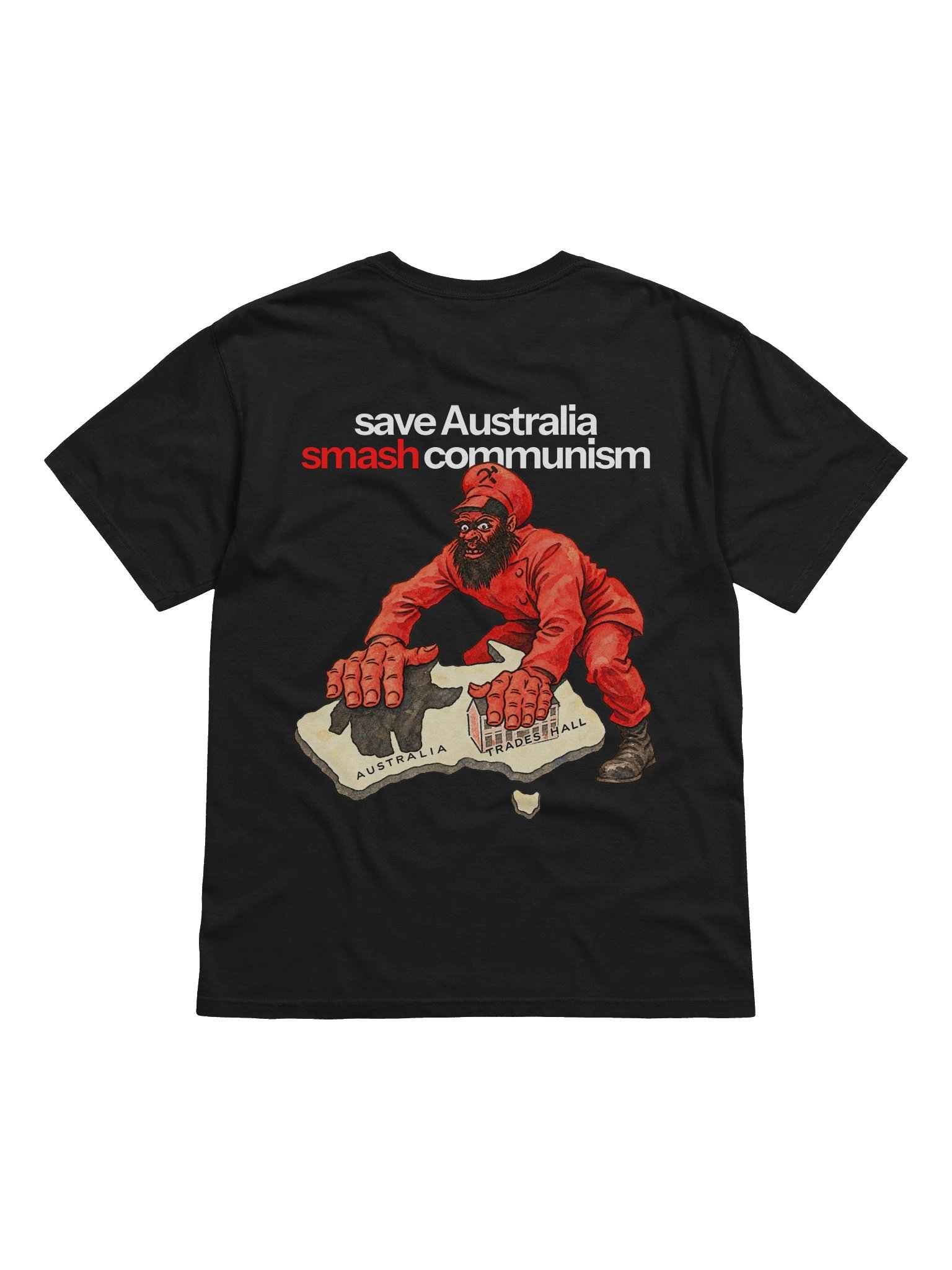Smash Communism Black Tee product image (1)