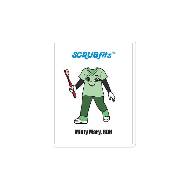 SCRUBfit™ Minty Mary, RDH Magnet product image (2)