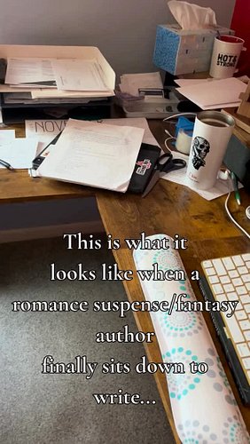 The chaos is there. The ritual exists. We persevere through the grief because that’s what we do. #authorofinstagram #indieaut...