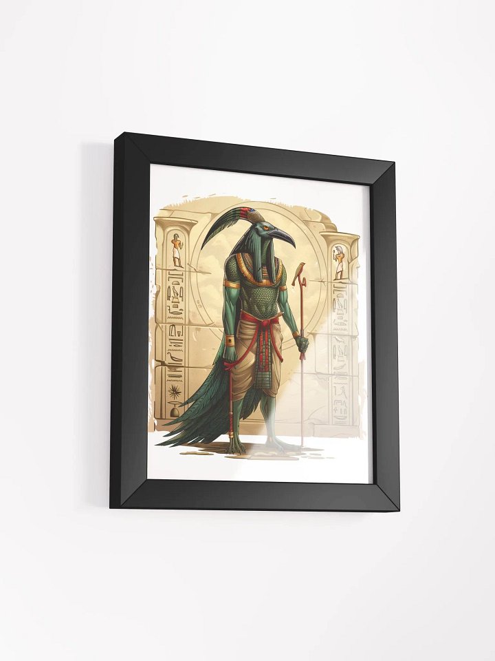 Thoth - The Egyptian God of Wisdom Framed High-Quality Matte Poster product image (7)