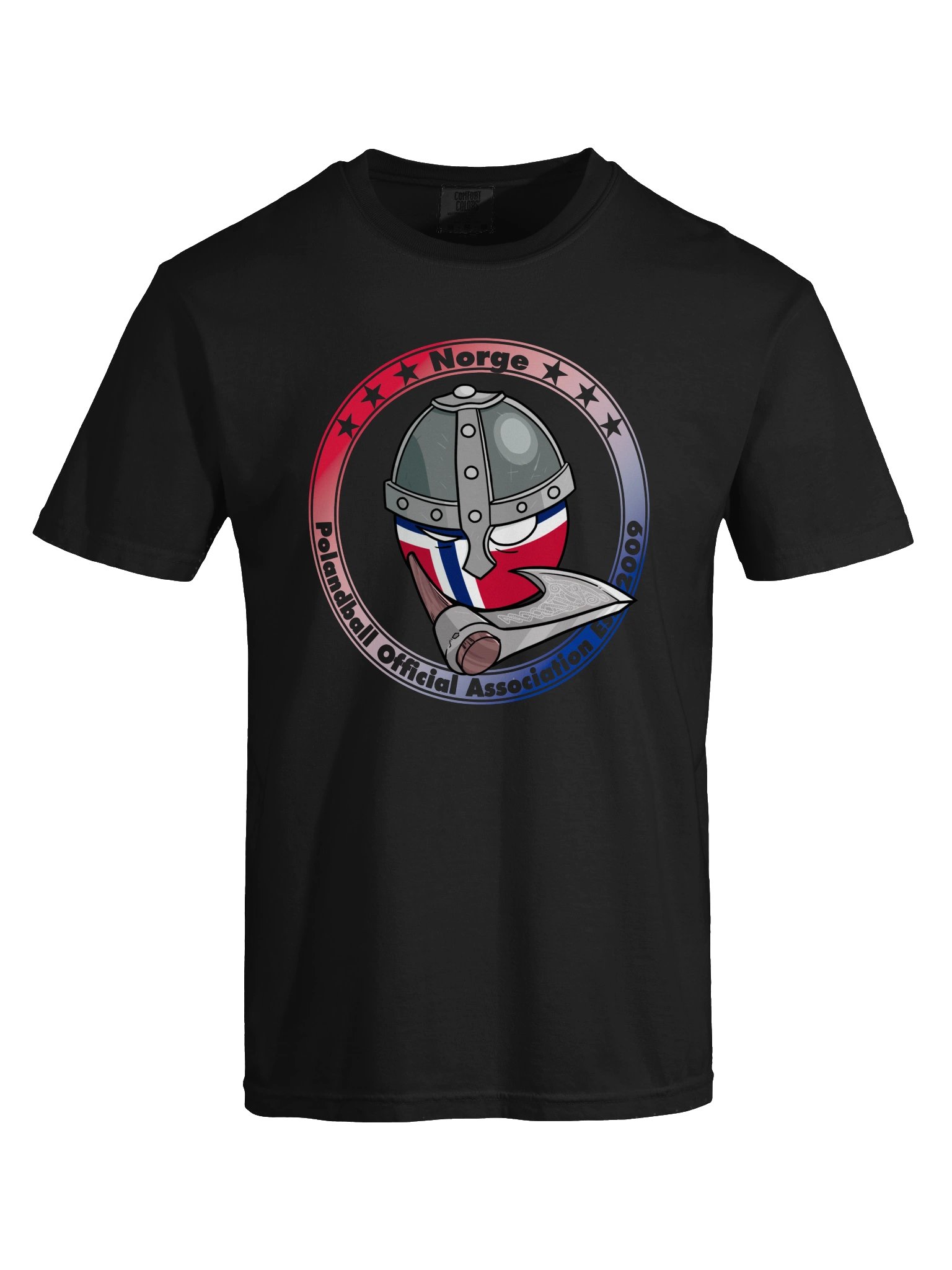 Polandball Official Association T-shirt - Norway product image (5)