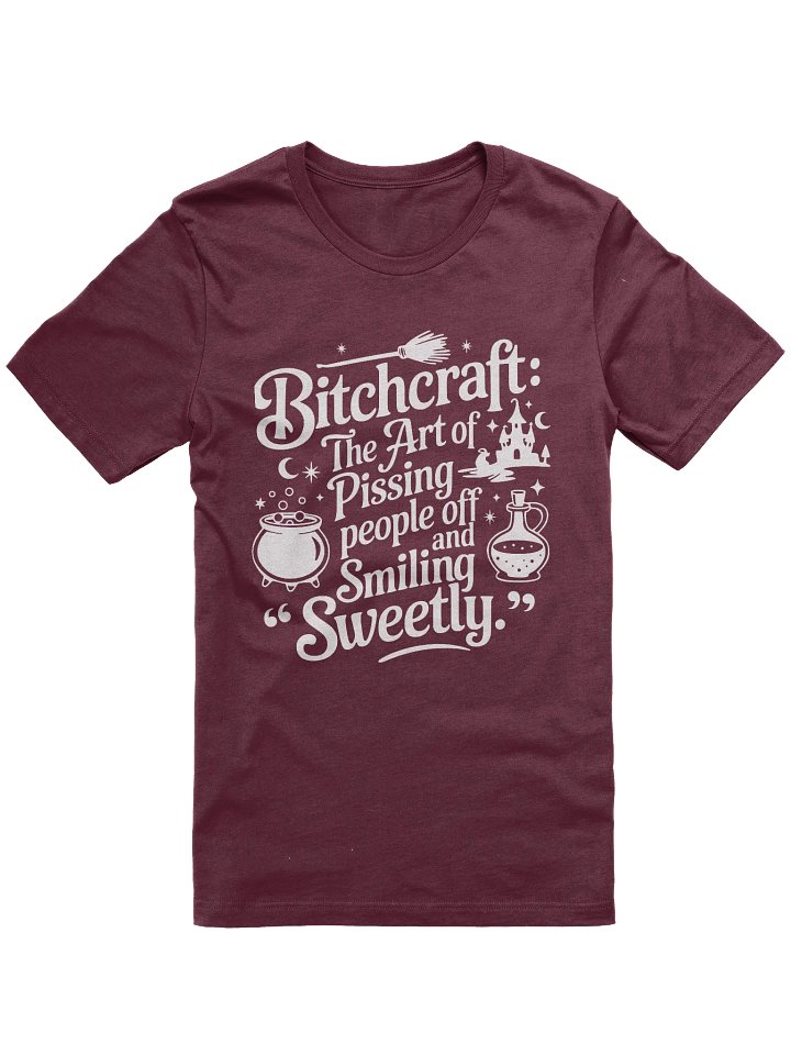 Bitchcraft - Funny Halloween T-Shirt product image (1)