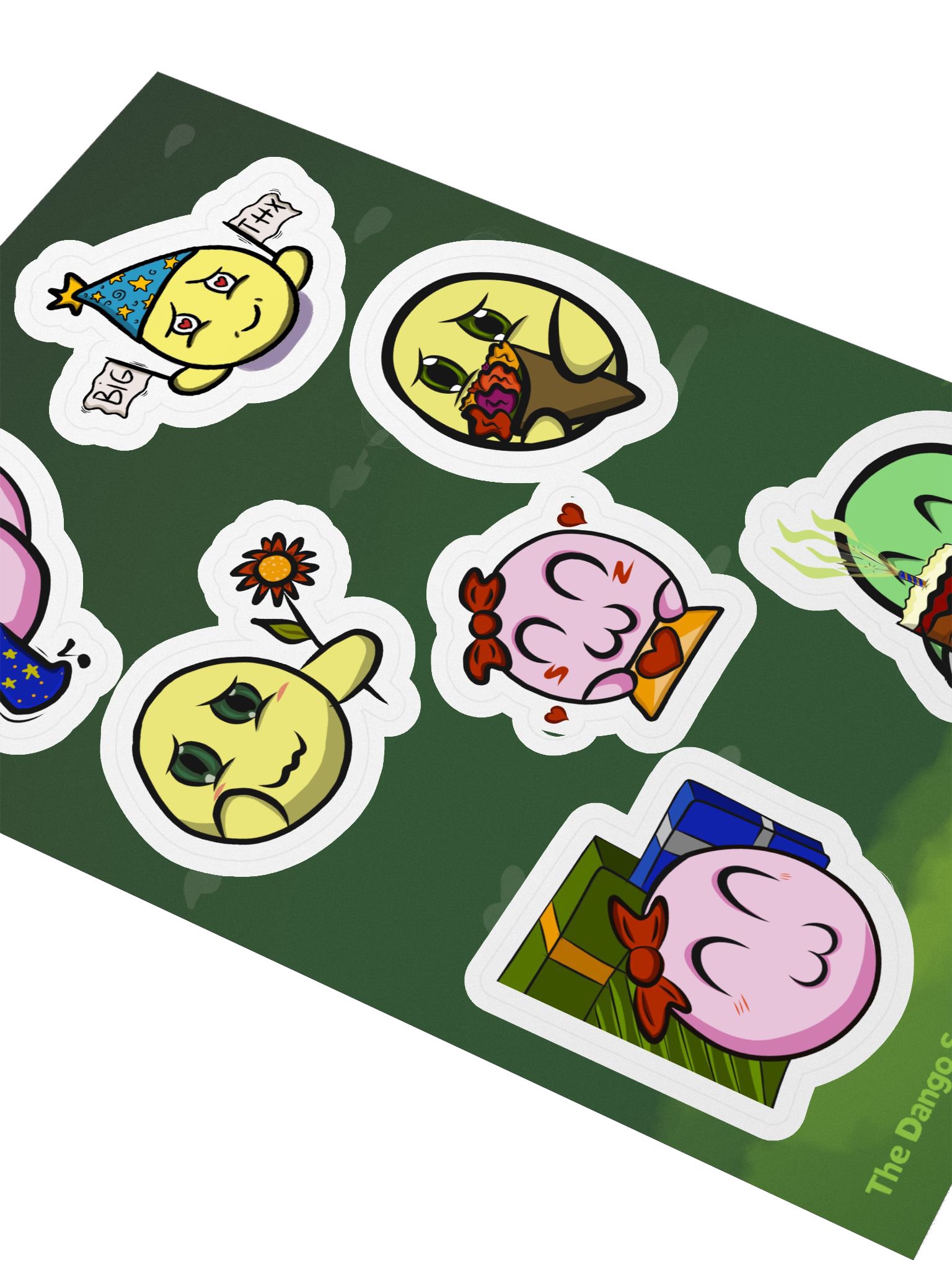 Dango with Love Set - Kiss Cut Sticker Sheet product image (3)