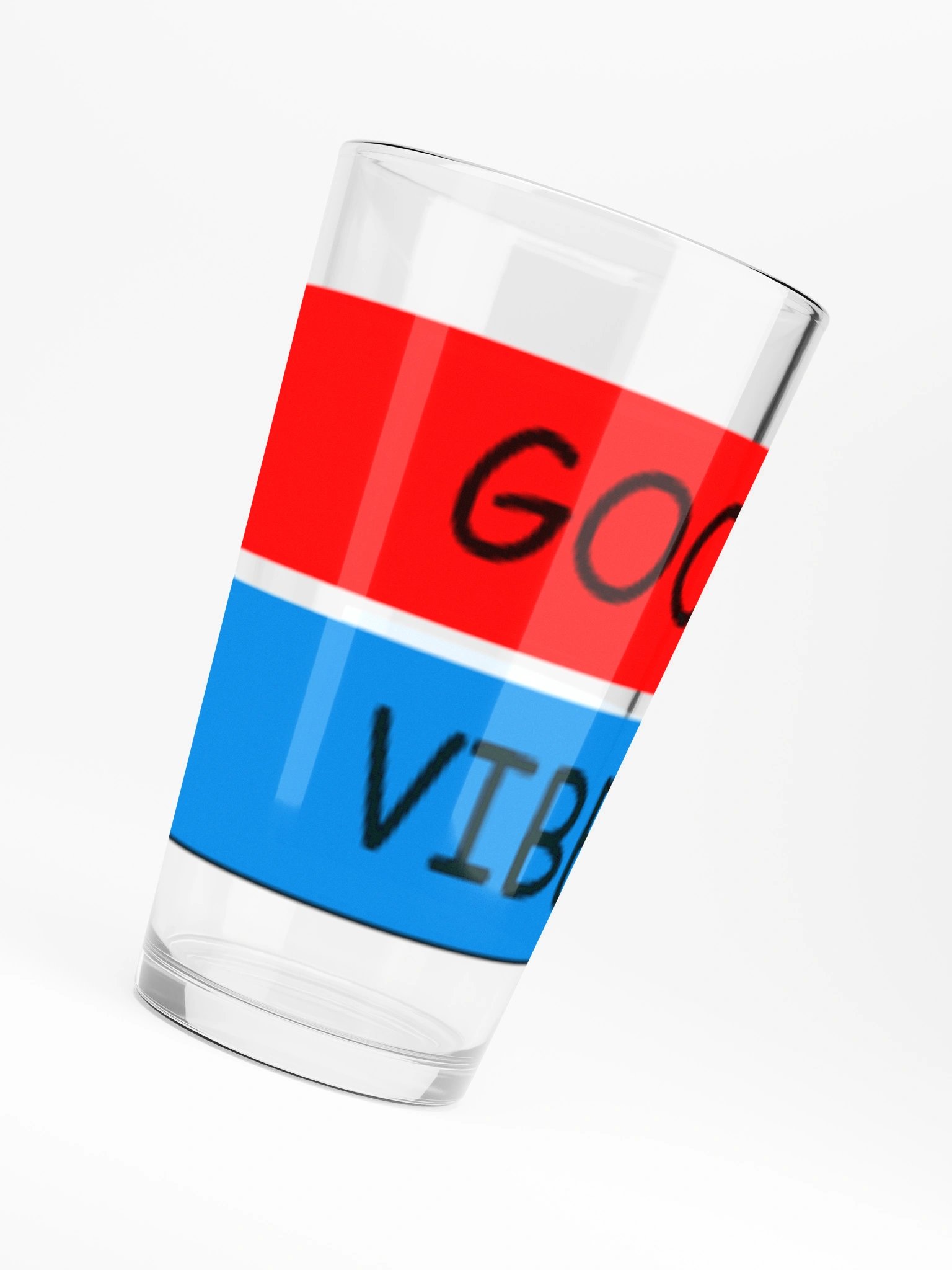 Good Vibes Shaker Pint Glass product image (6)