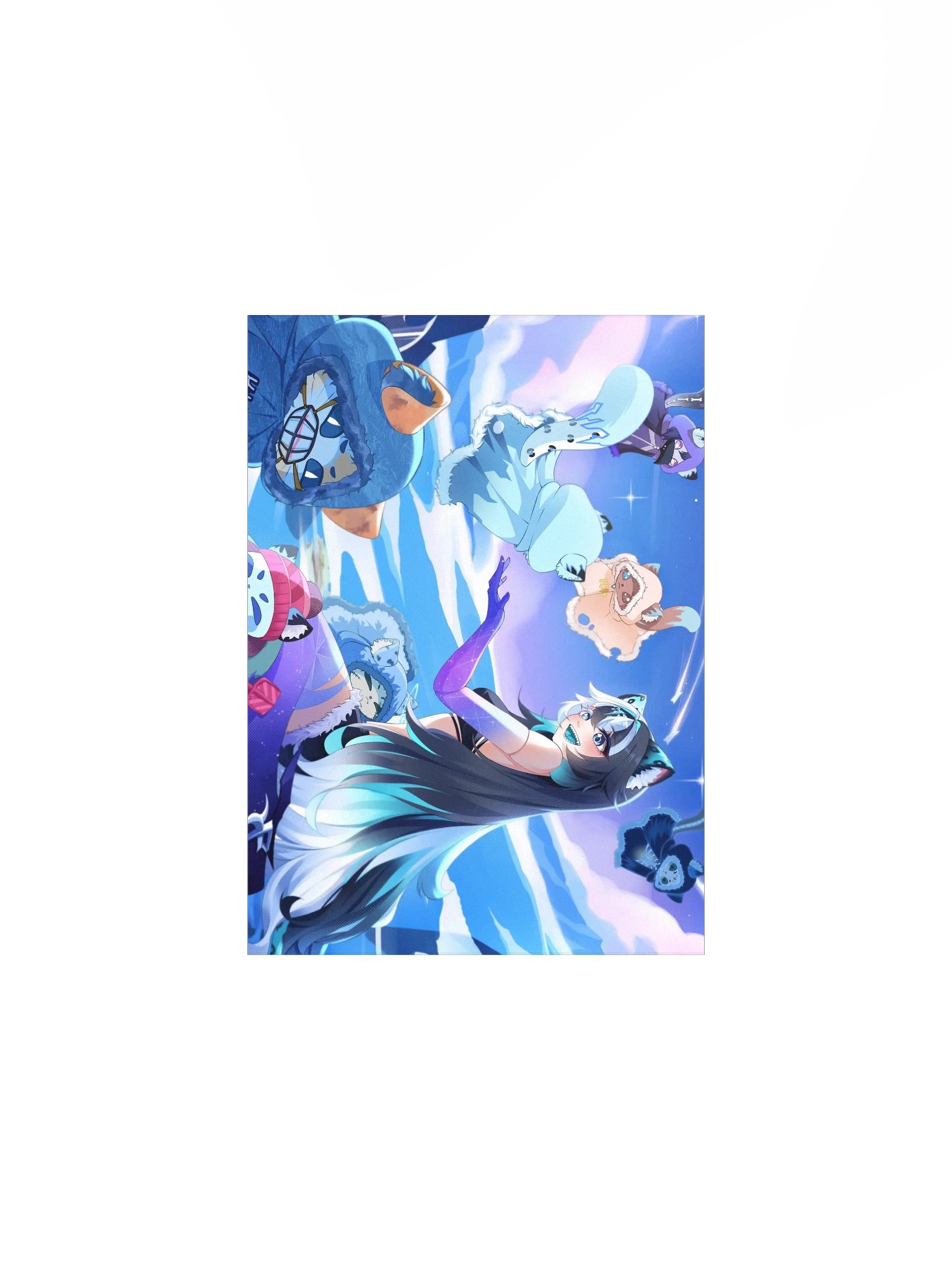 Snowy Plat Poster product image (1)